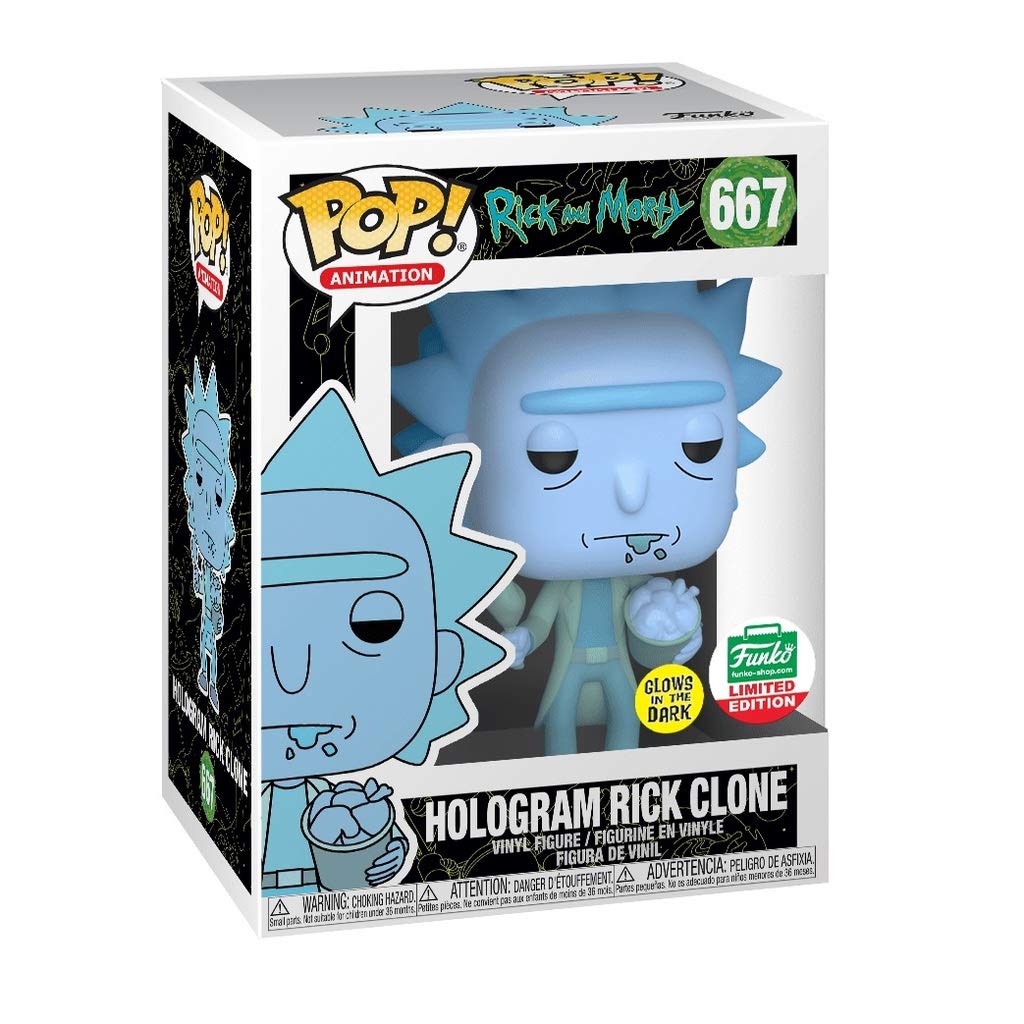 Hologram Rick Clone #667 Glow