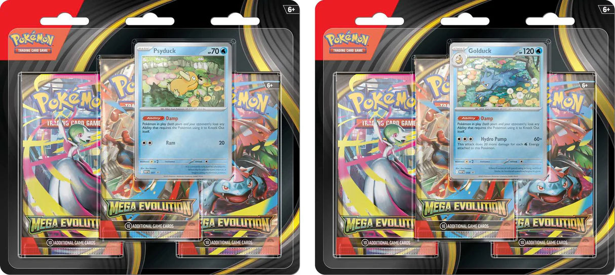 Pokémon TCG Mega Evolution 3-pack blister with promo card