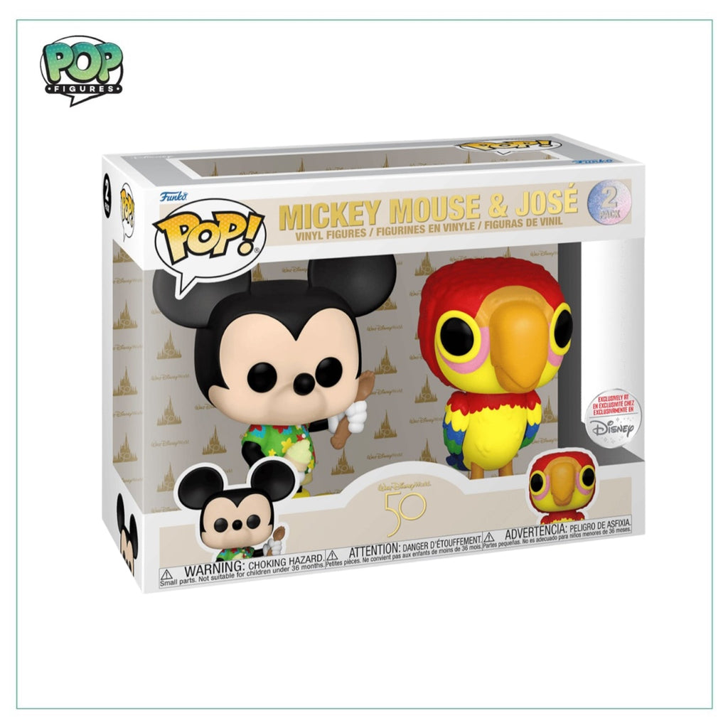 Mickey Mouse & José 2-Pack Disney 50th