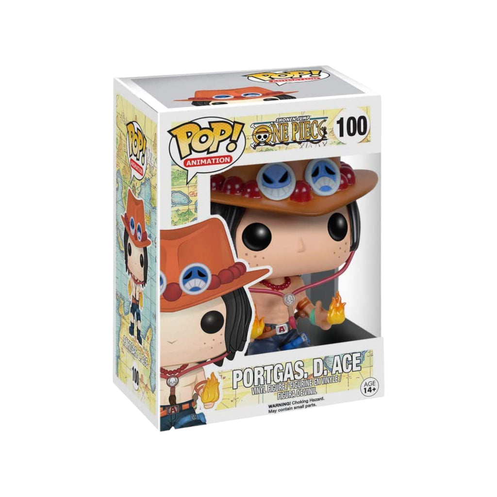 Portgas D. Ace #100 One Piece Funko Pop in box