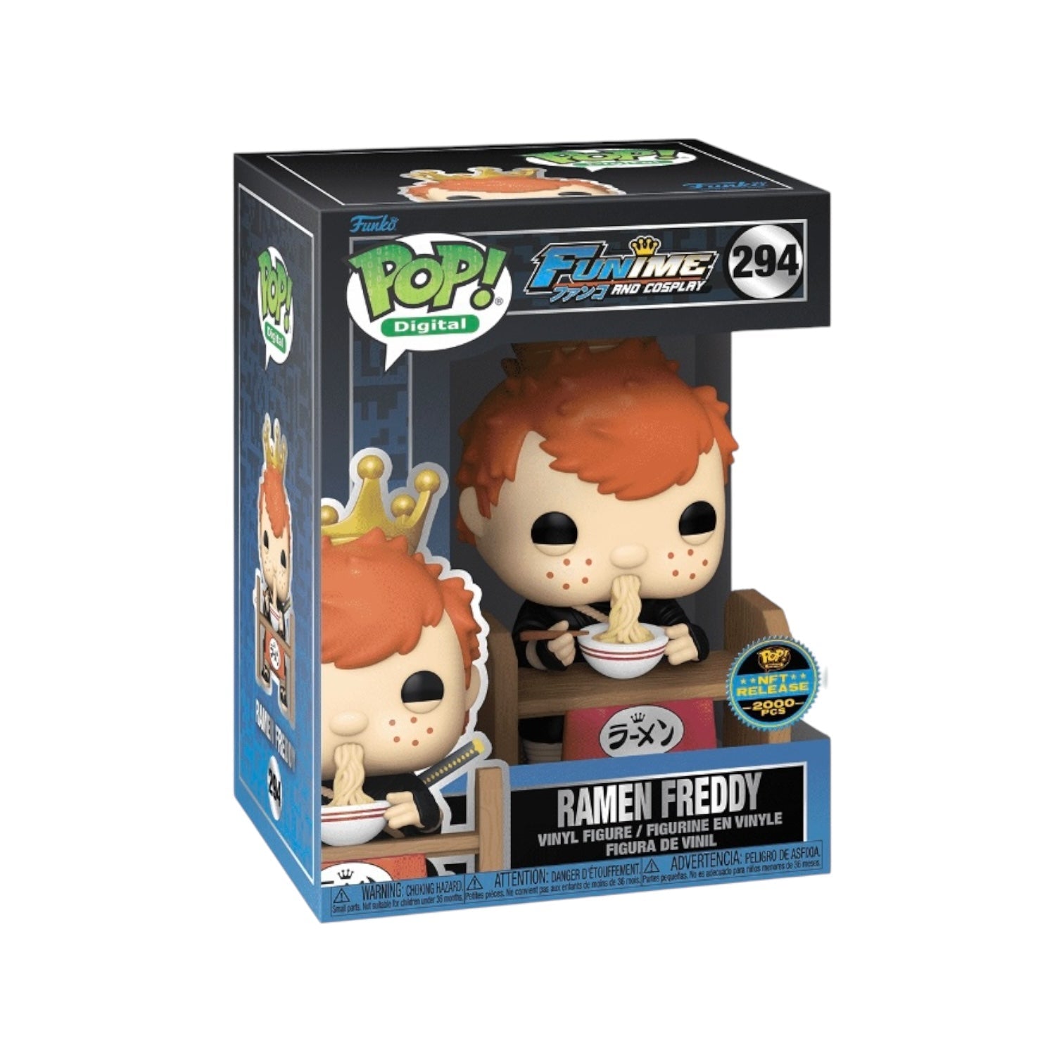 Ramen Freddy #294 Digital Pop NFT