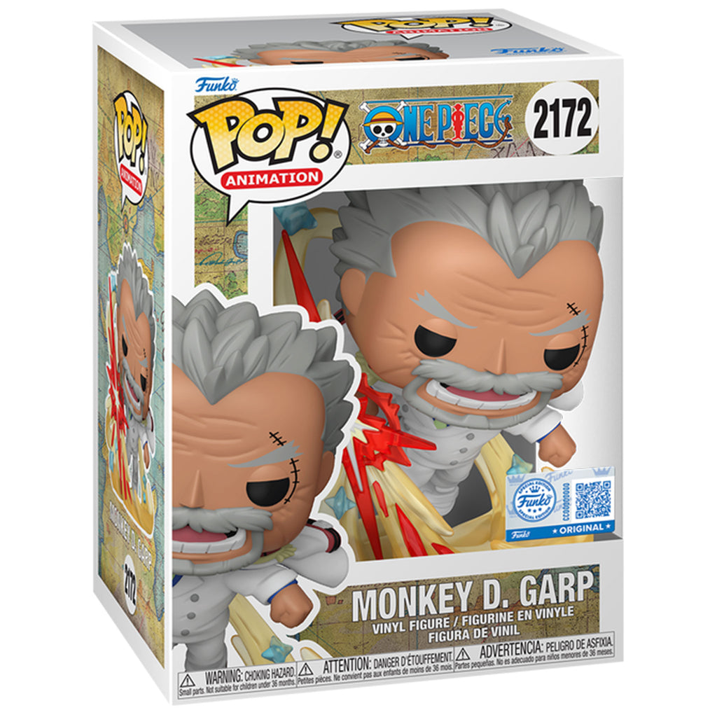Funko Pop! Monkey D. Garp #2172 Glow Chase box