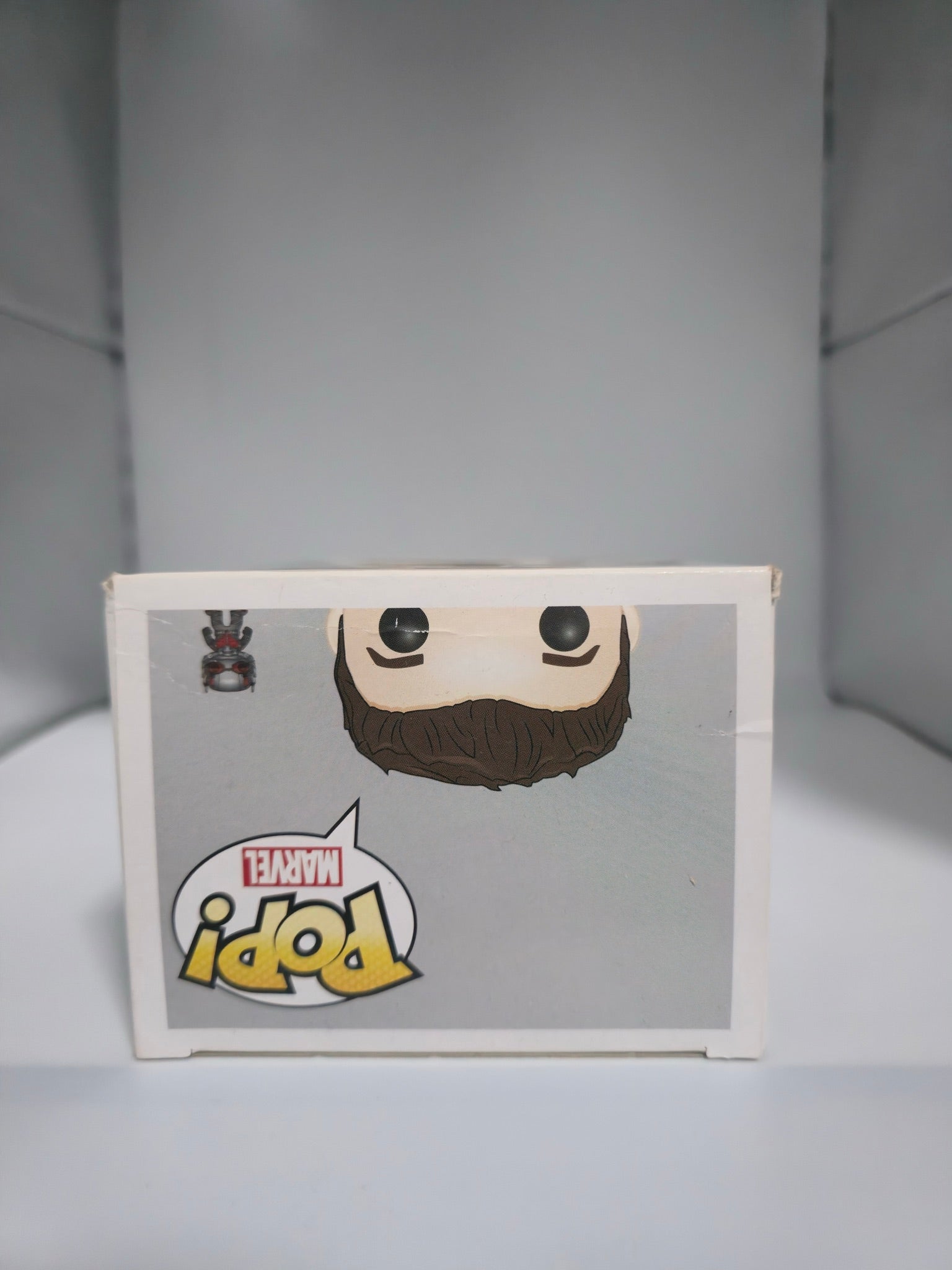 Ant-Man Funko Pop #87 top of box