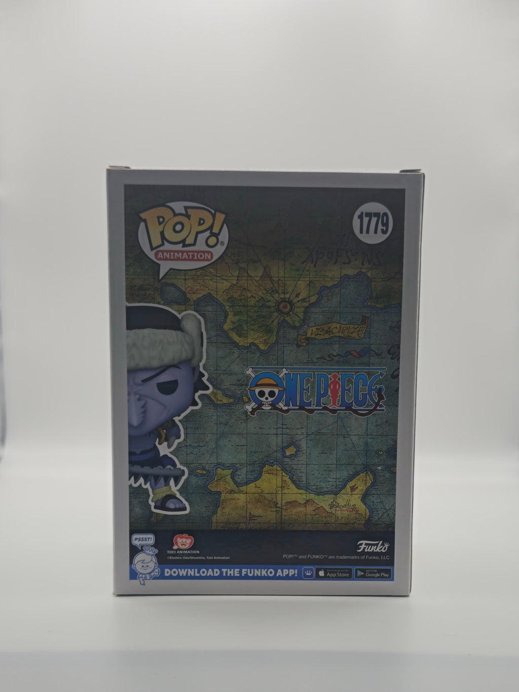Funko Pop Arlong #1779 - back of box