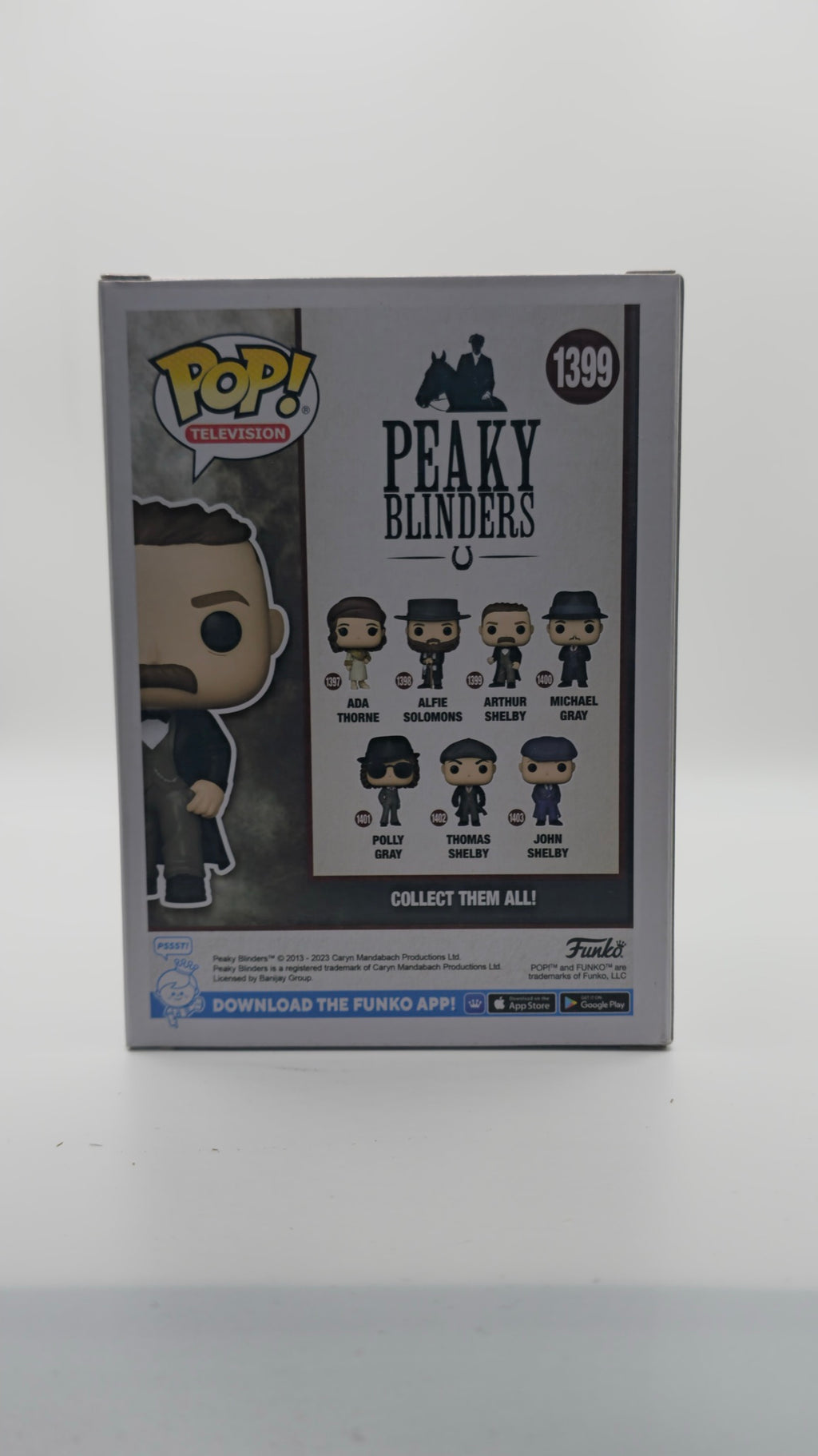 Funko Pop! Television: Peaky Blinders - Arthur Shelby #1399