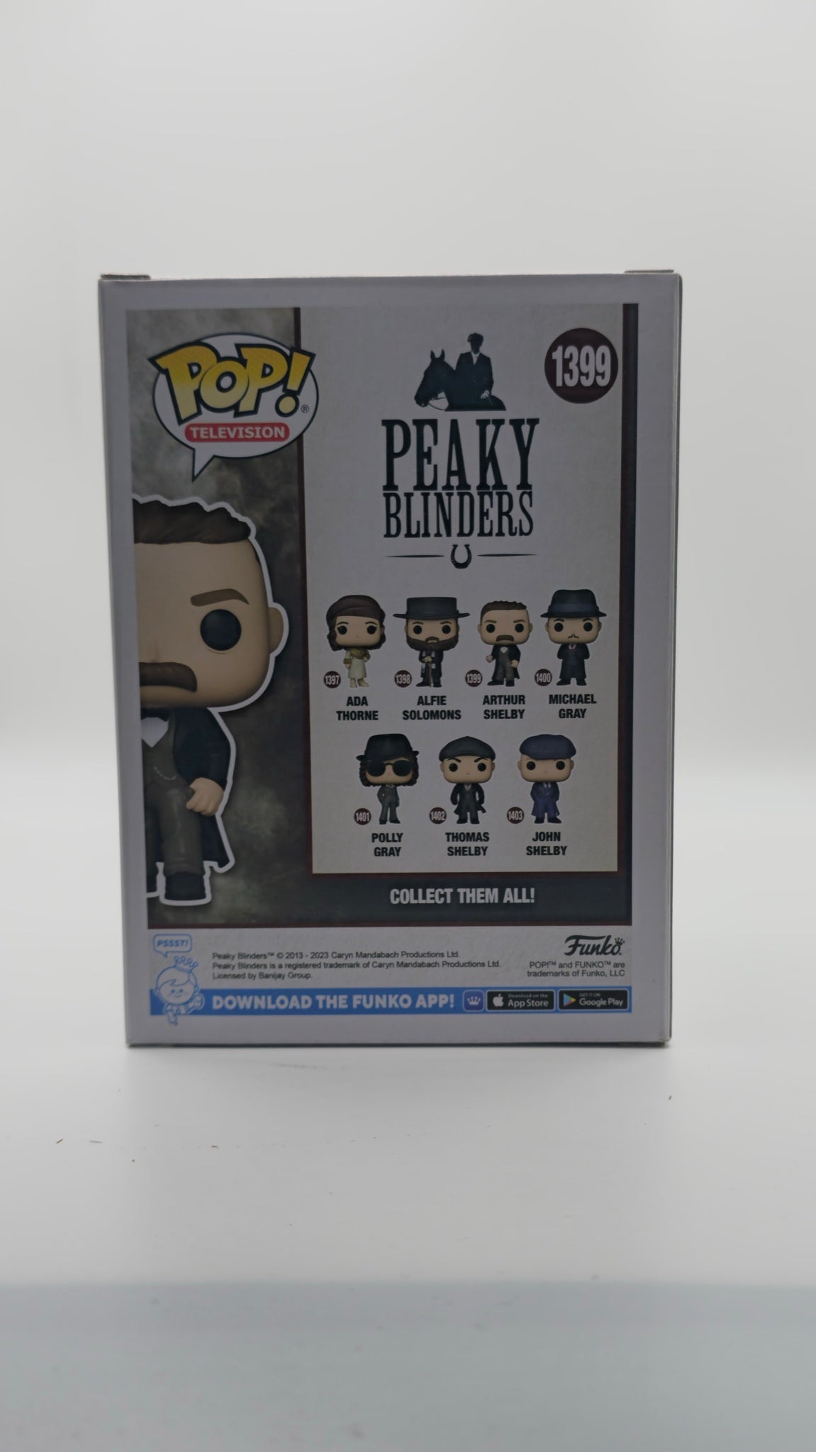 Funko Pop! Television: Peaky Blinders - Arthur Shelby #1399