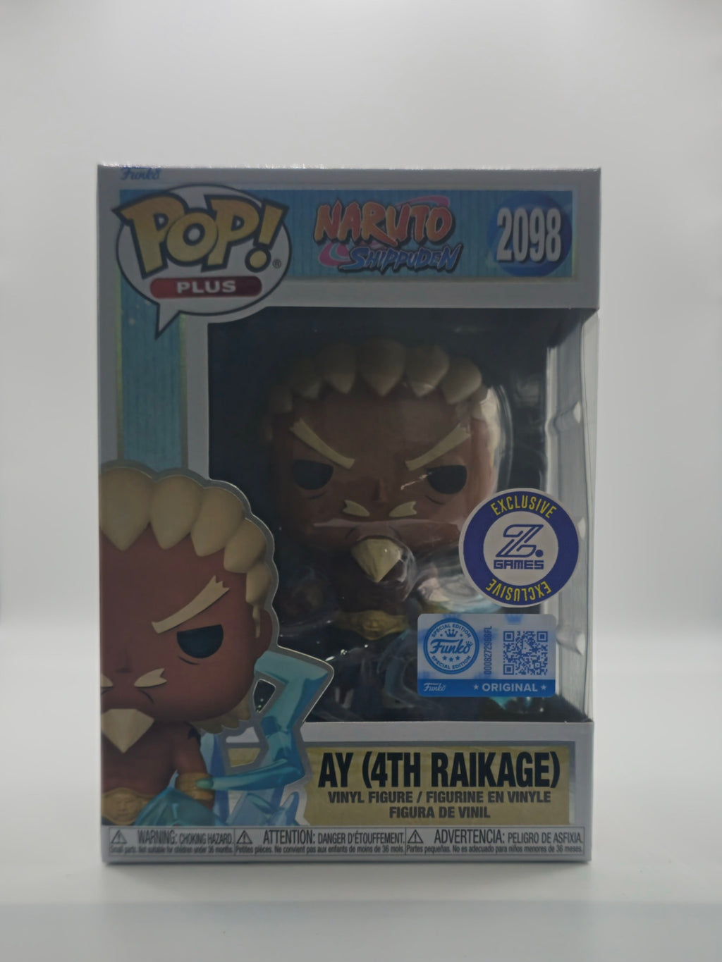 Funko Pop Plus Ay 4th Raikage #2098 Naruto Shippuden - front of box