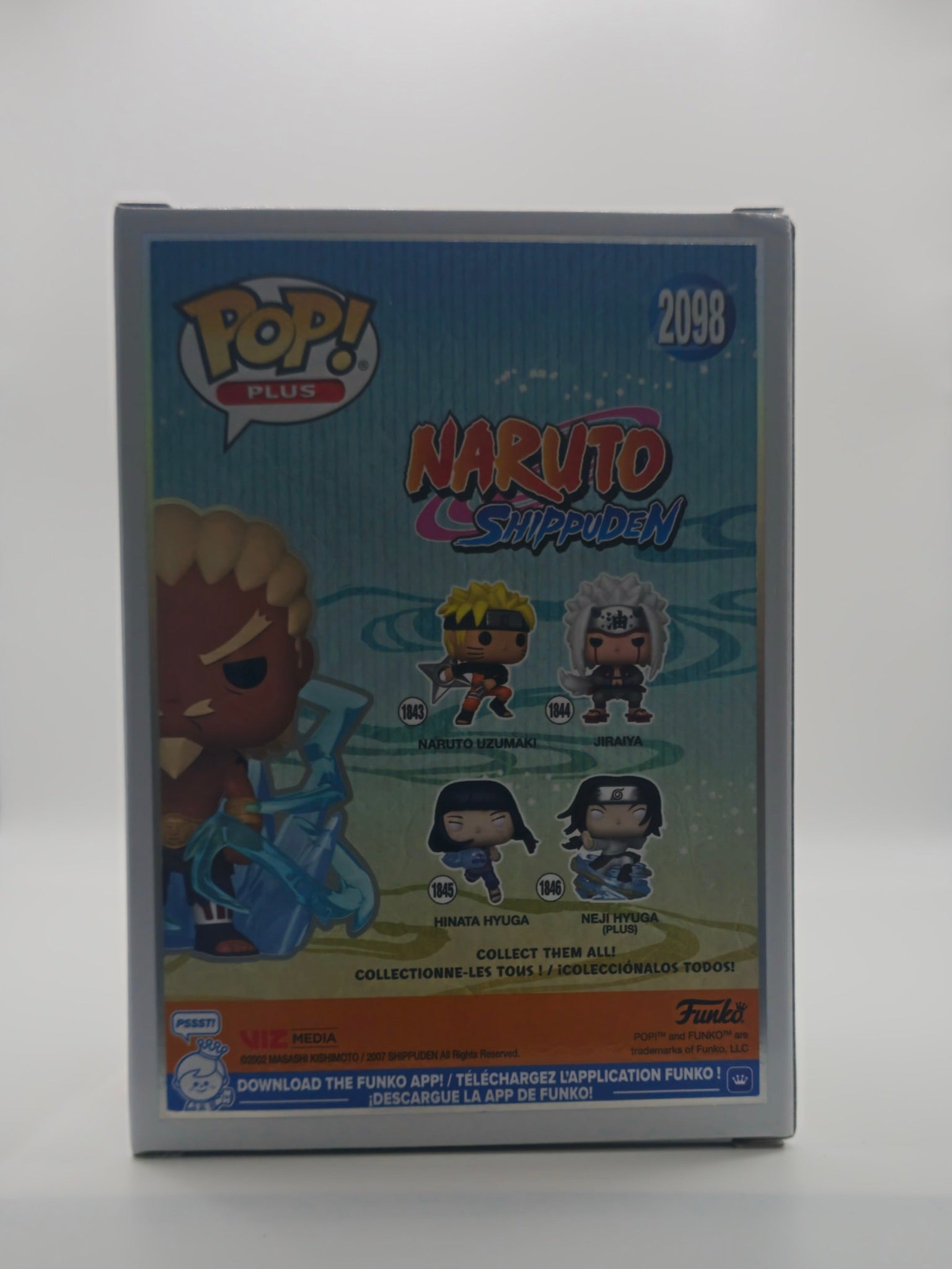 Funko Pop Ay 4th Raikage #2098 - back of box