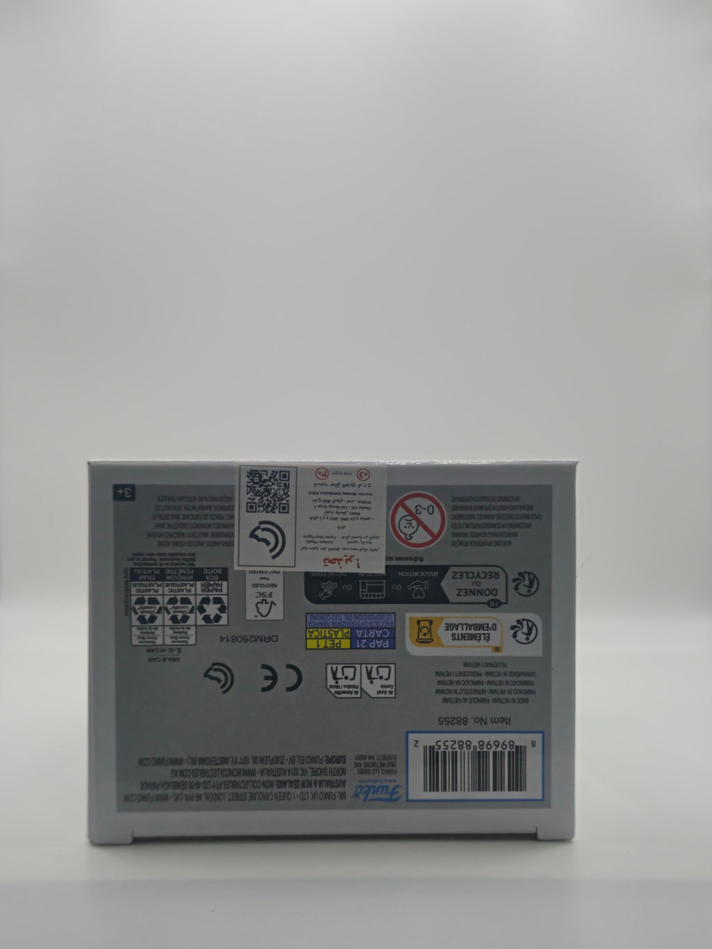 Funko Pop Ay 4th Raikage #2098 - bottom of box with barcode