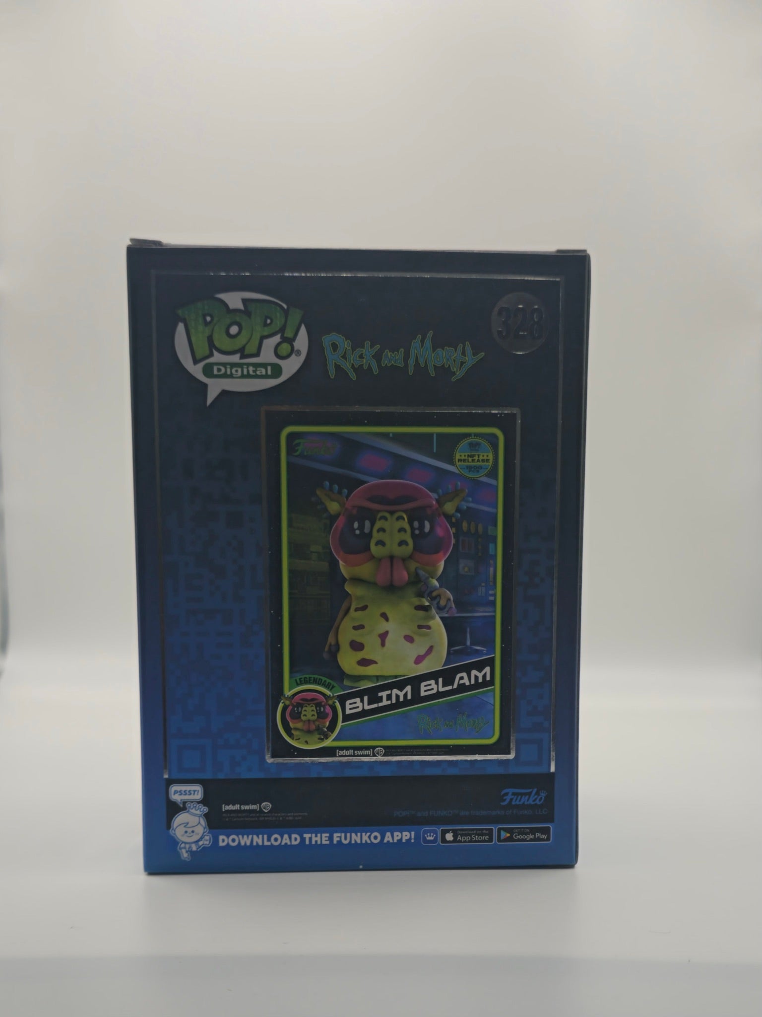 Funko Pop Blim Blam #328 - back of box