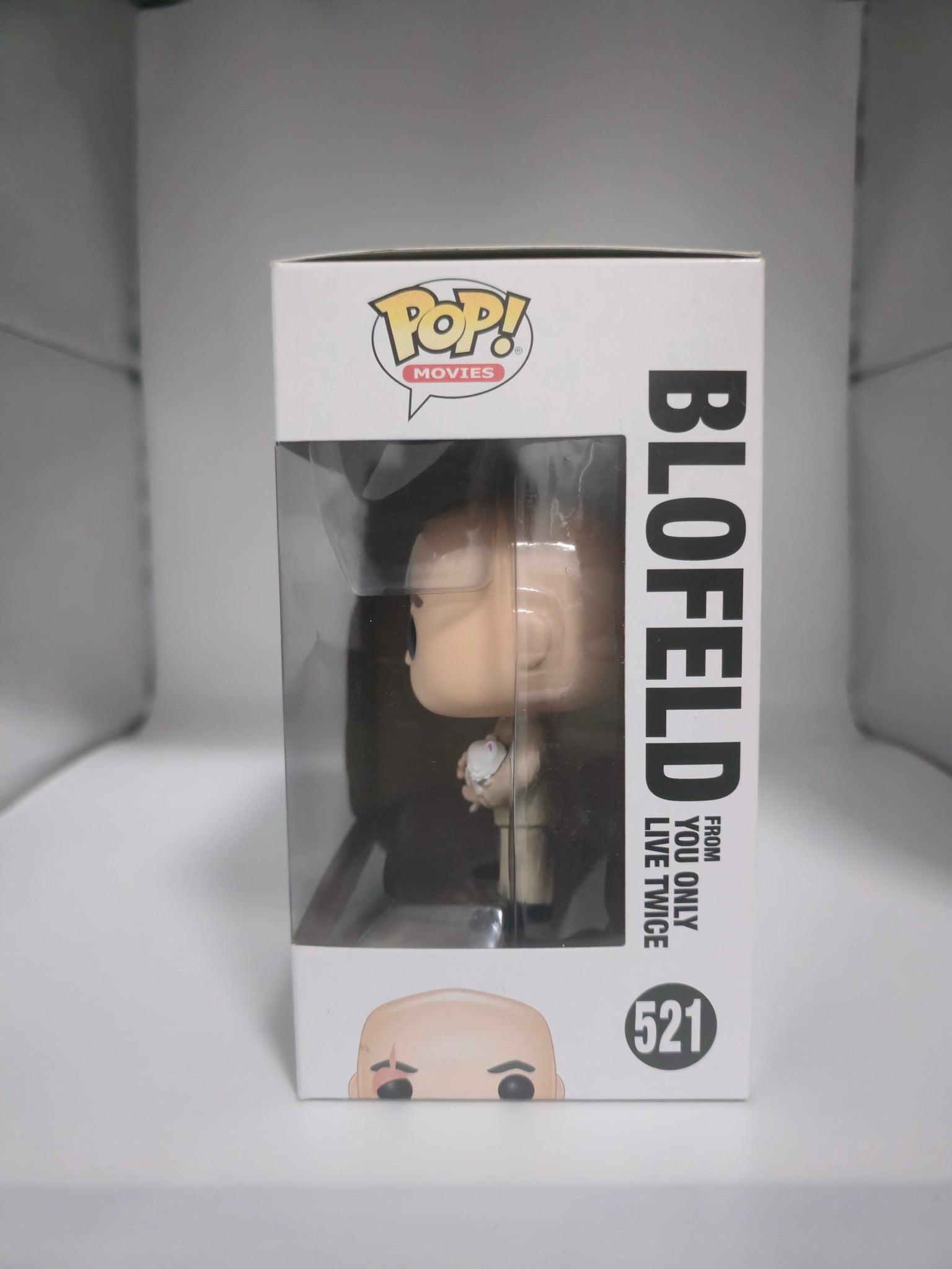 Funko Pop Blofeld #521 - side of box