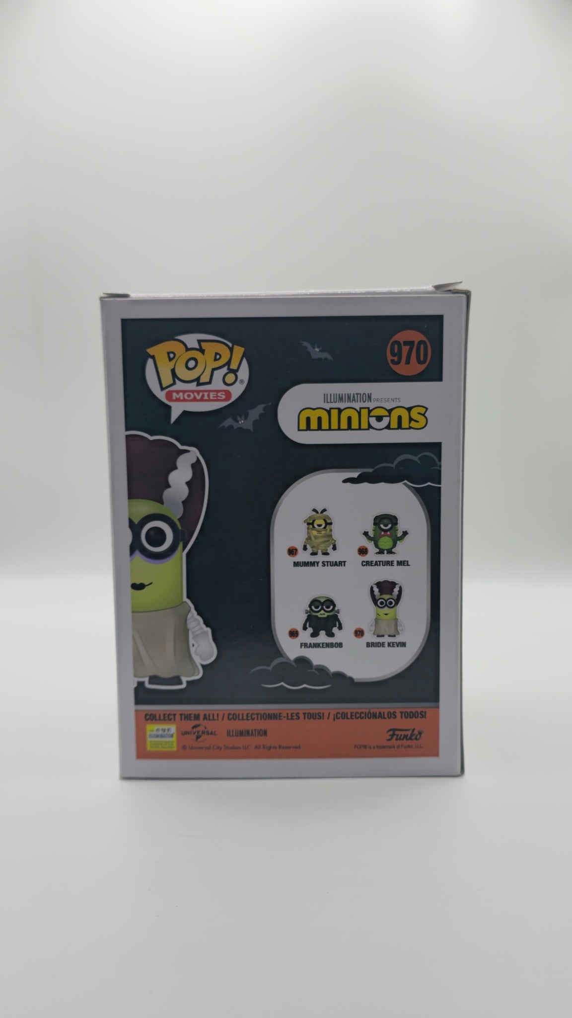 Funko Pop! Movies: Minions - Bride Kevin #970 (Glow in the Dark) (PopCultcha Exclusive)