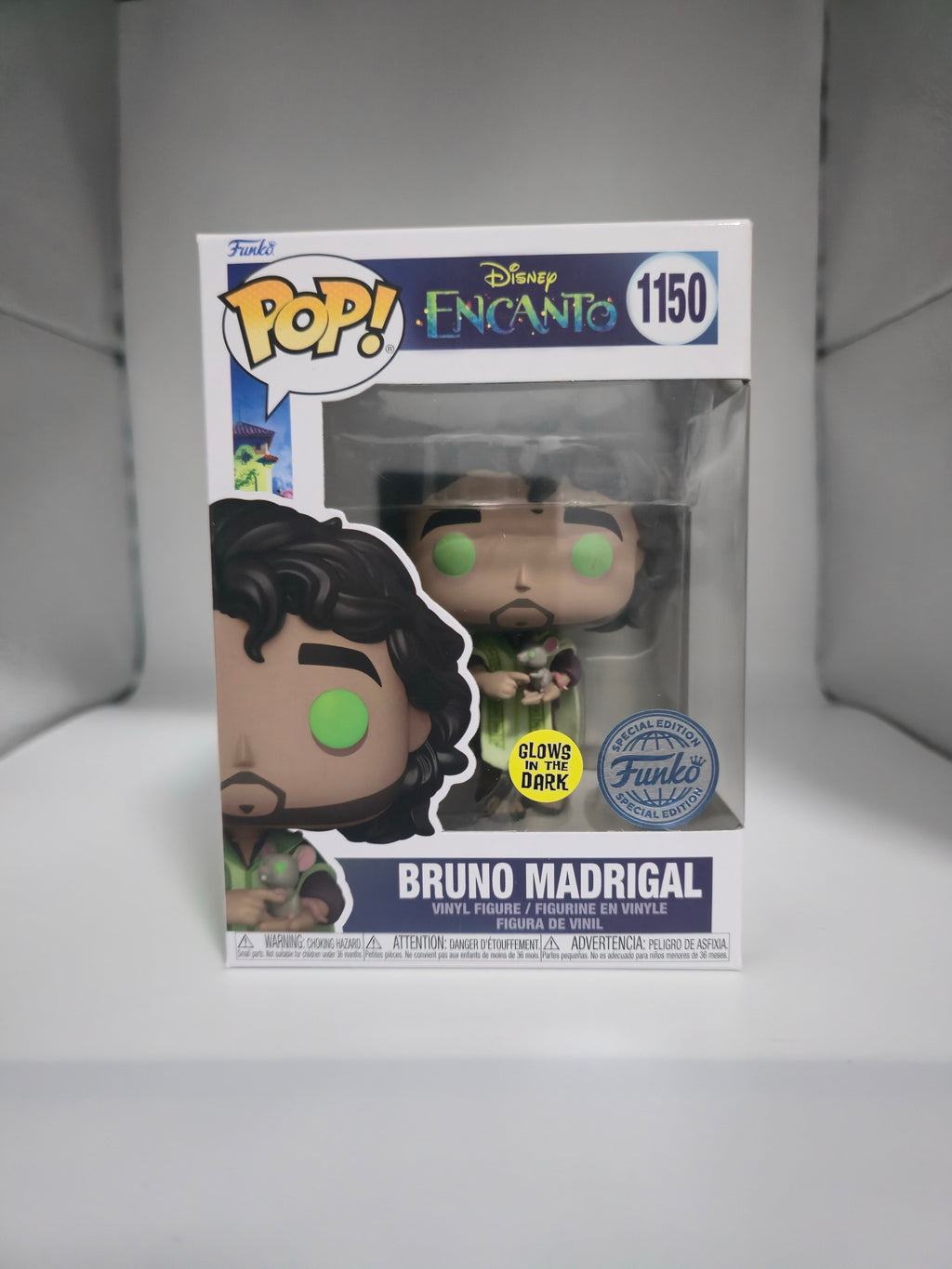 Bruno Madrigal Funko Pop #1150 front of box