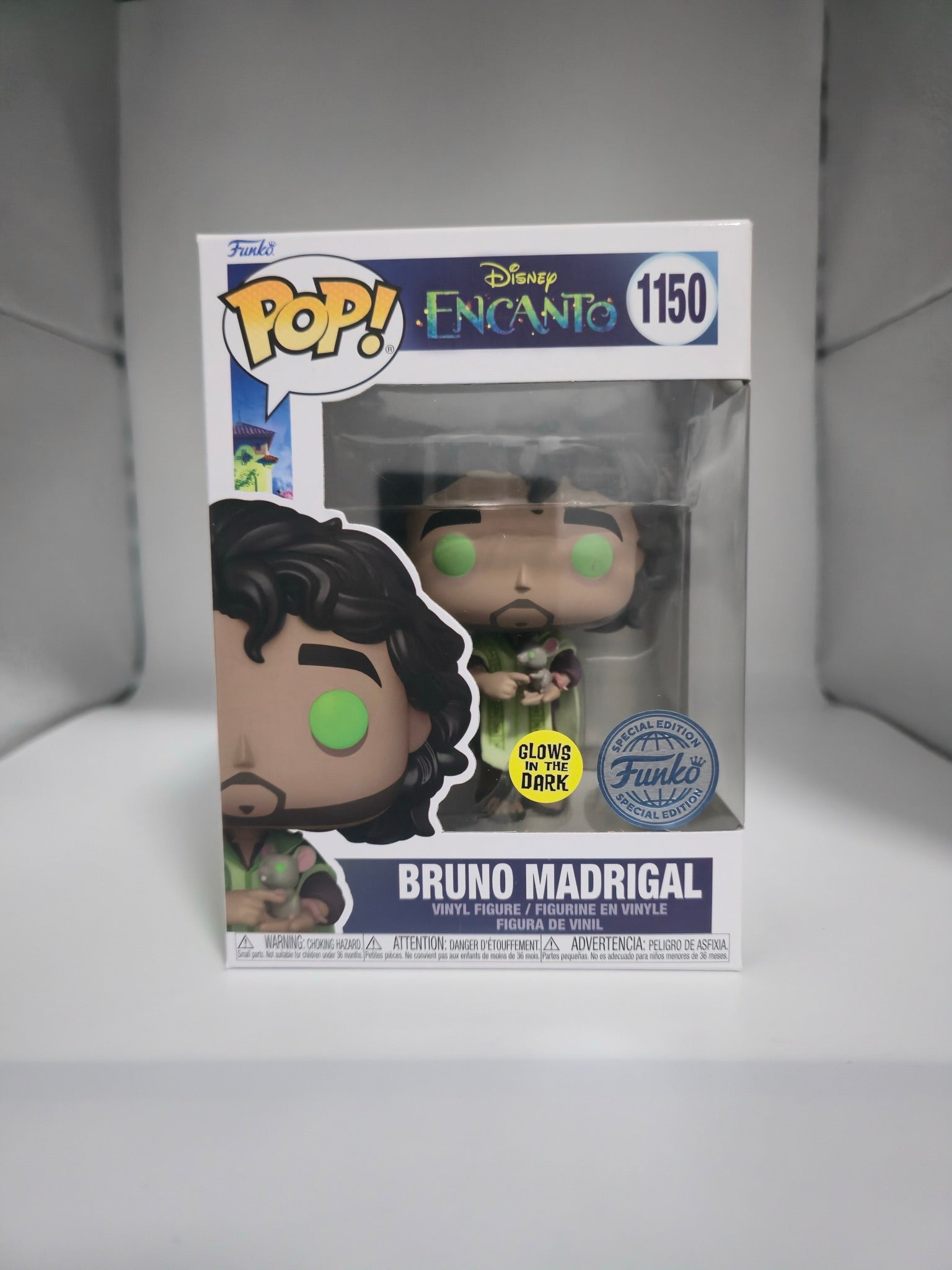 Bruno Madrigal Funko Pop #1150 front of box