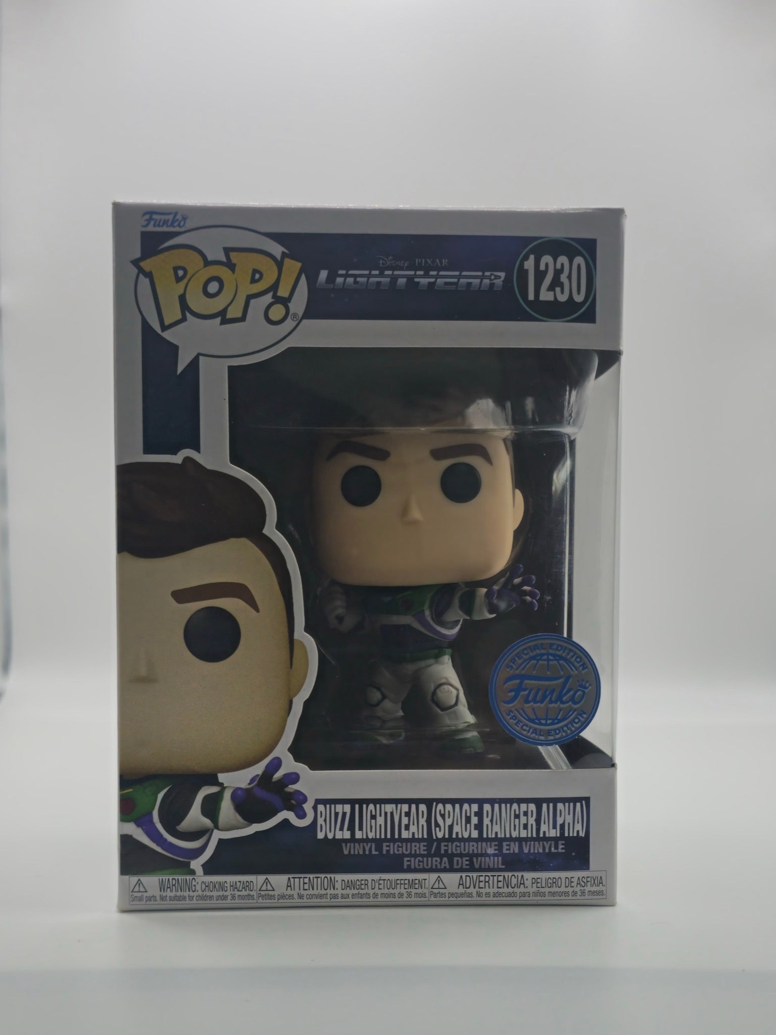 Funko Pop Lightyear Buzz Lightyear Space Ranger Alpha #1230 - front of box
