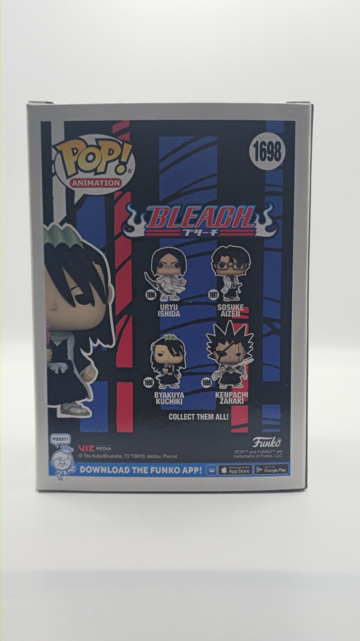 Byakuya Kuchiki #1698 - back