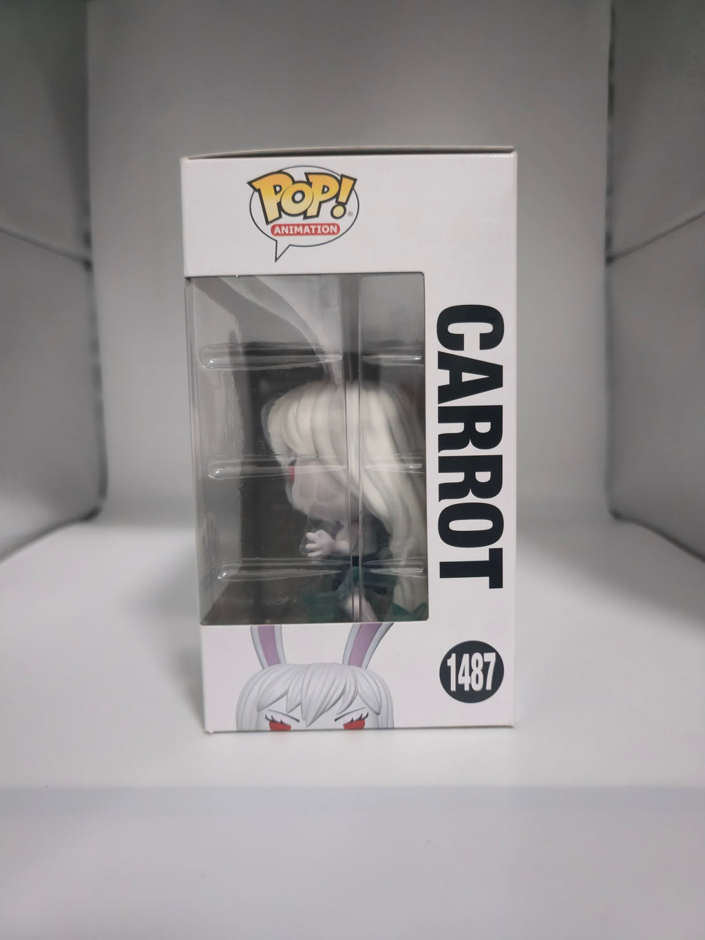 Funko Pop! One Piece Carrot #1487 side of box