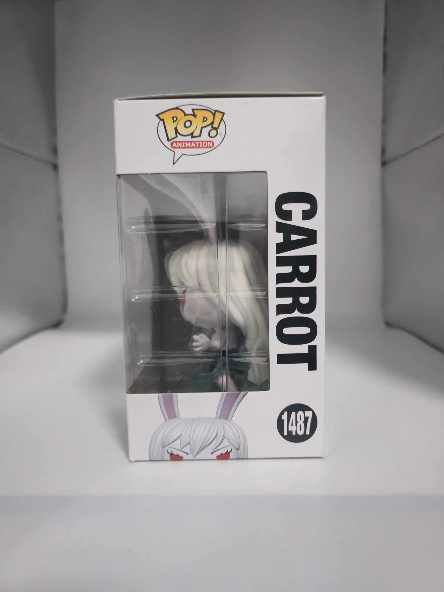 Funko Pop! One Piece Carrot #1487 side of box
