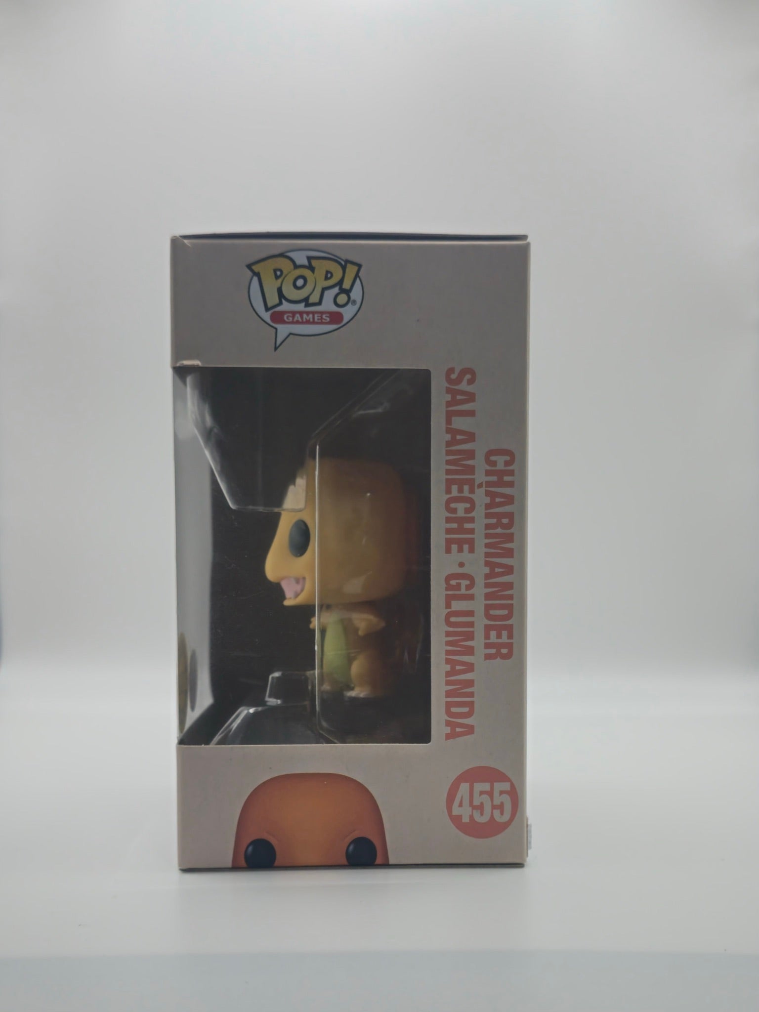 Funko Pop Charmander #455 - other side of box