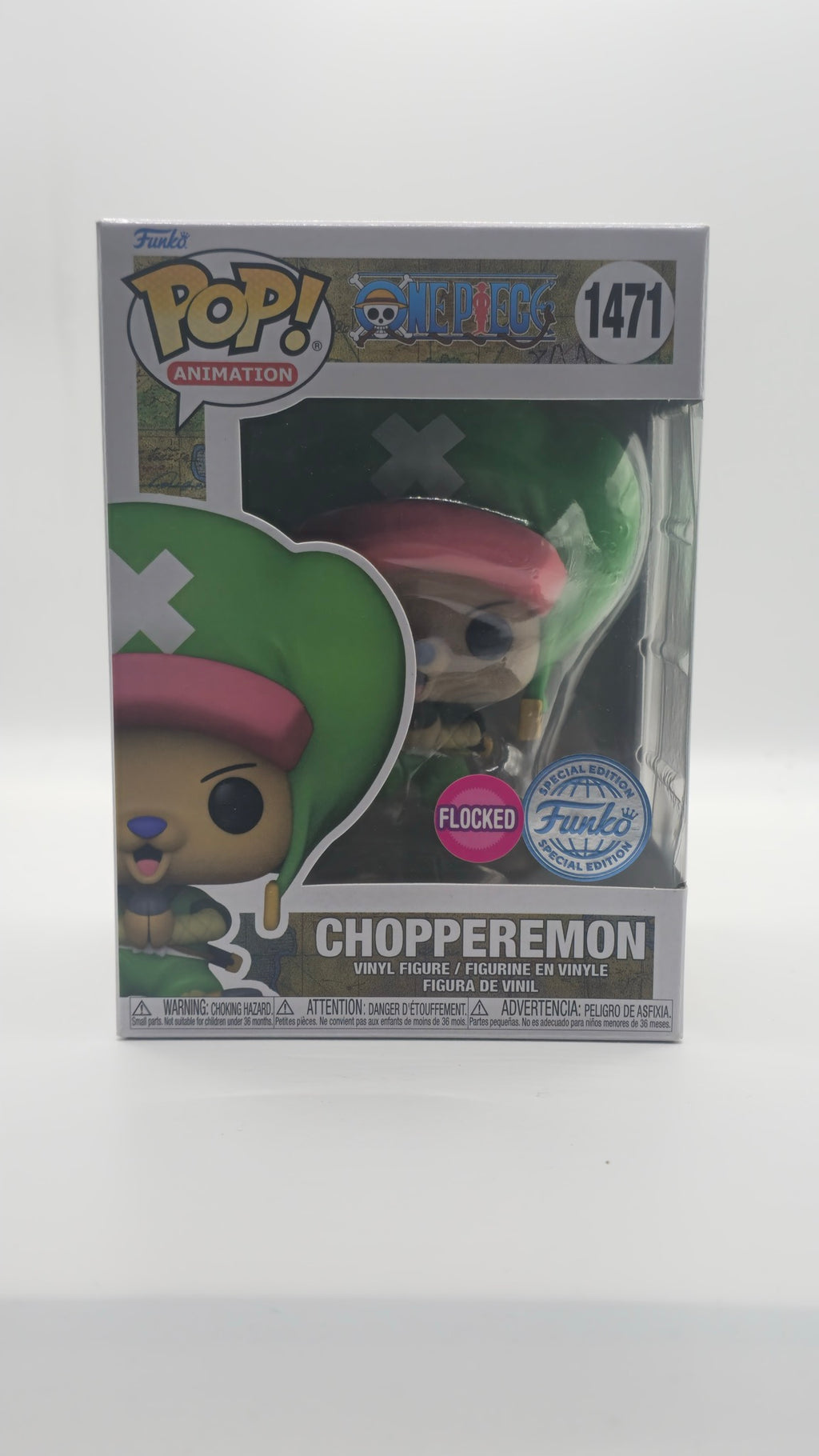 Chopperemon Flocked #1471 - front