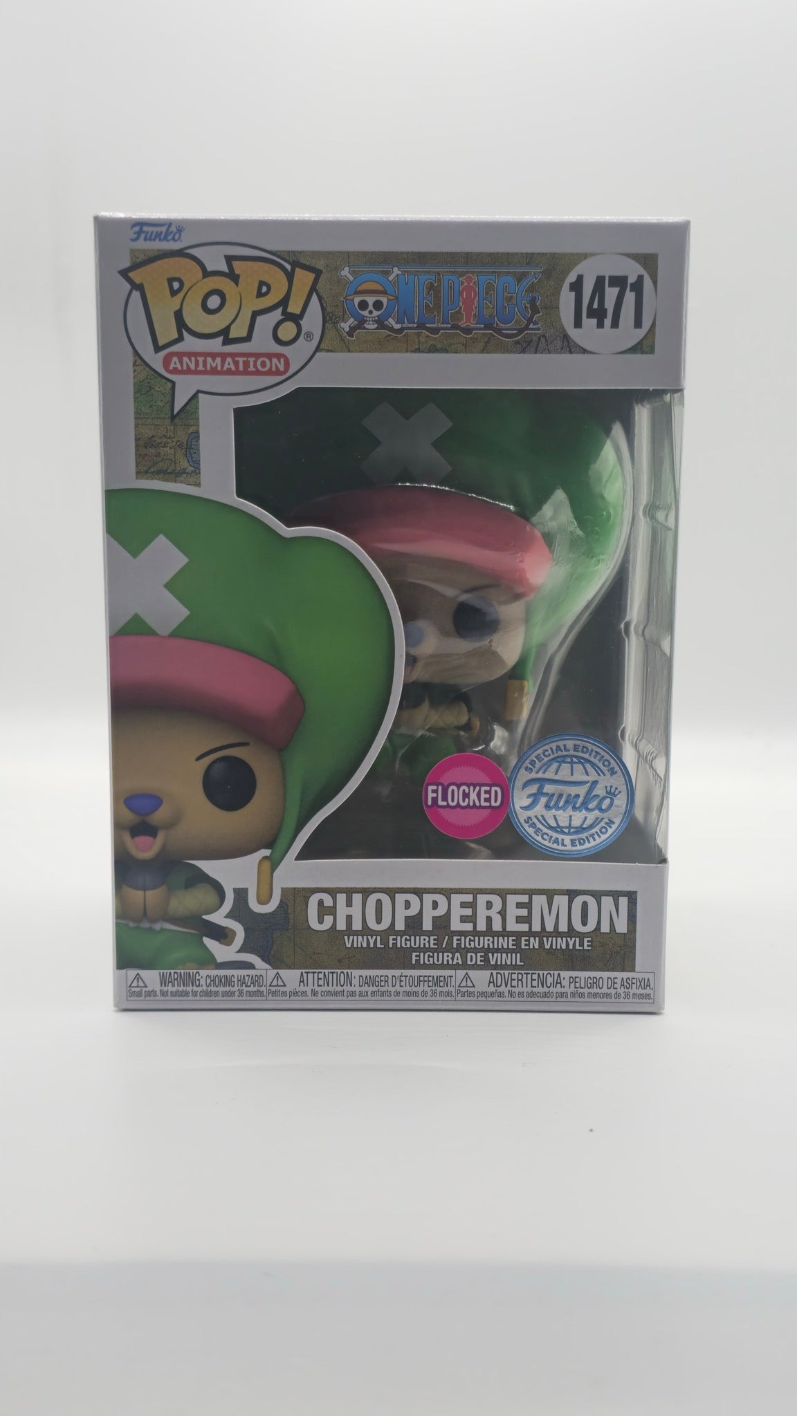 Chopperemon Flocked #1471 - front