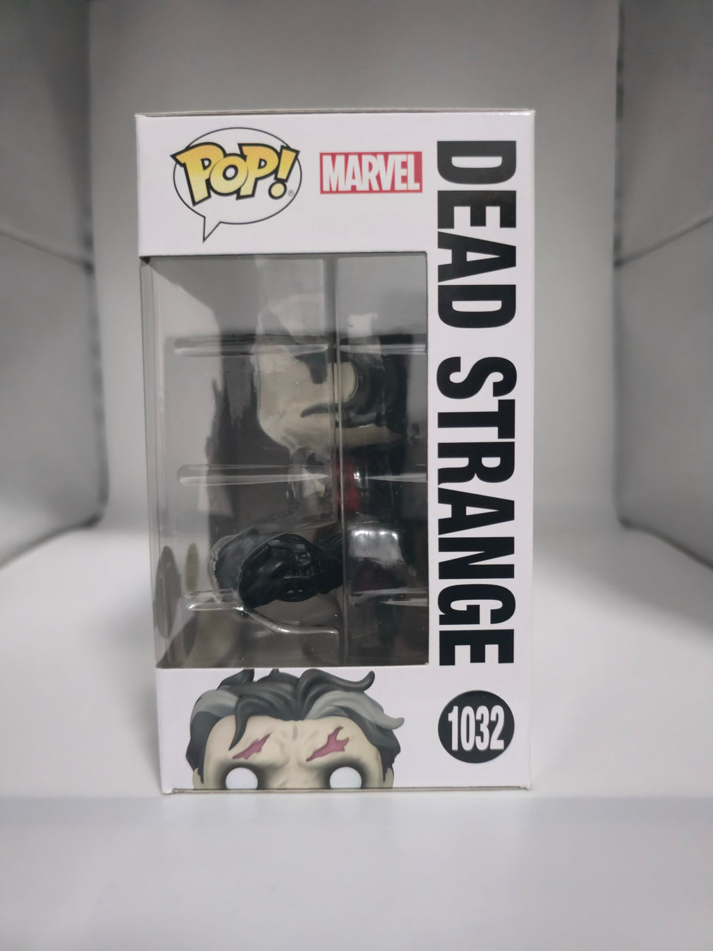 Dead Strange Funko Pop #1032 side of box