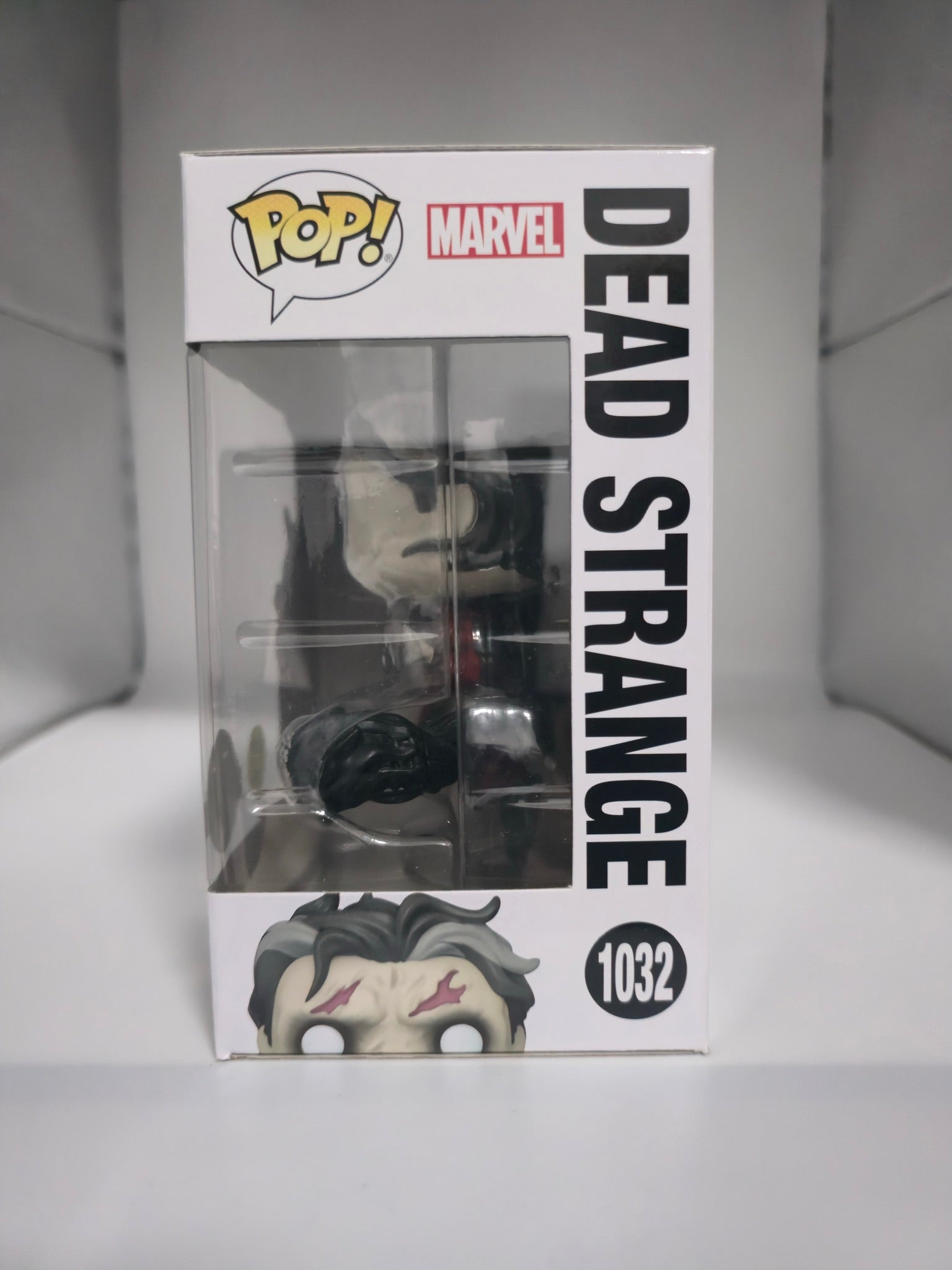Dead Strange Funko Pop #1032 side of box