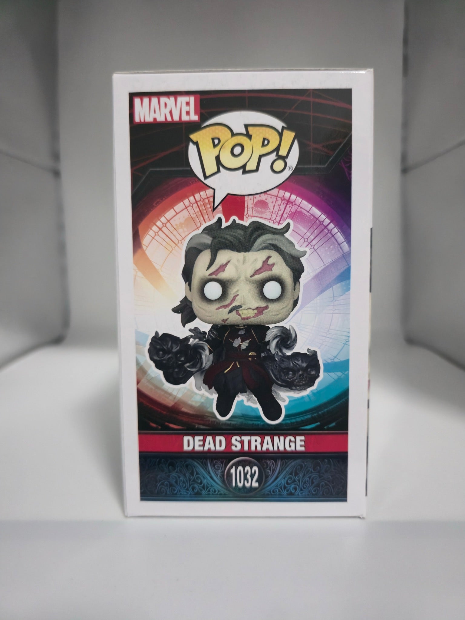 Dead Strange Funko Pop #1032 other side of box