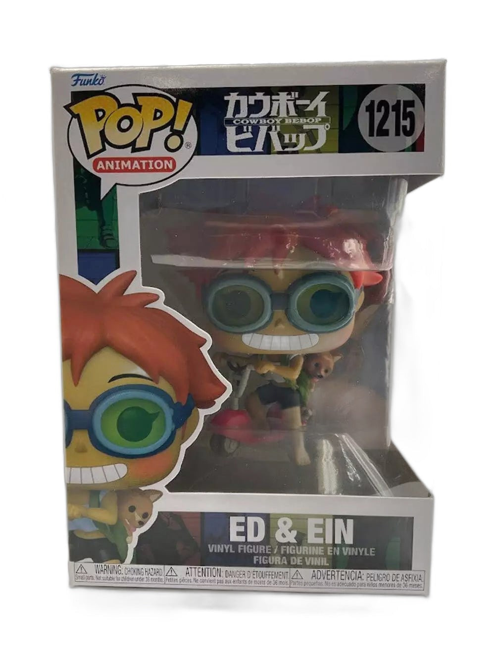 Funko Pop! Ed & Ein #1215 on white background