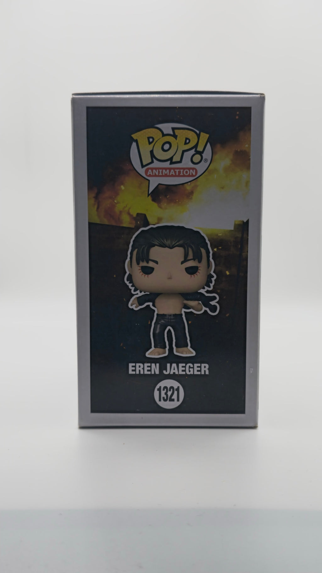 Funko Pop! Animation: Attack on Titan - Eren Jaeger #1321 (Amazon Exclusive)
