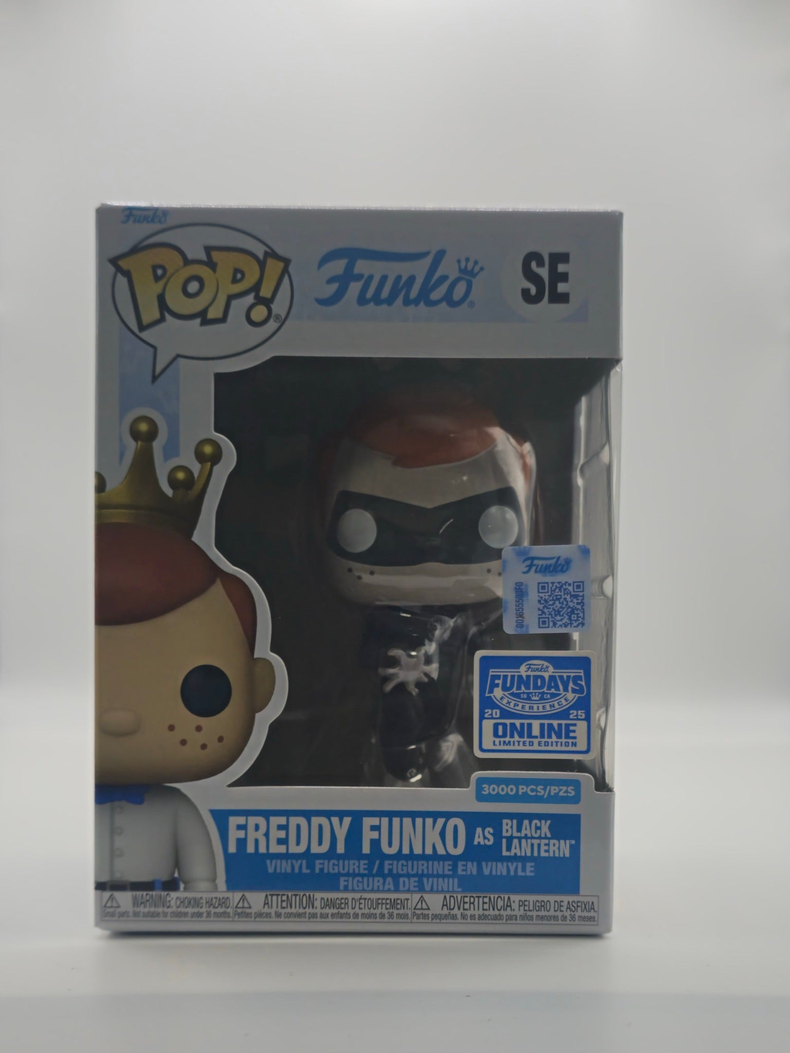 Funko Pop Freddy Funko as Black Lantern SE Fundays 2025 - front of box