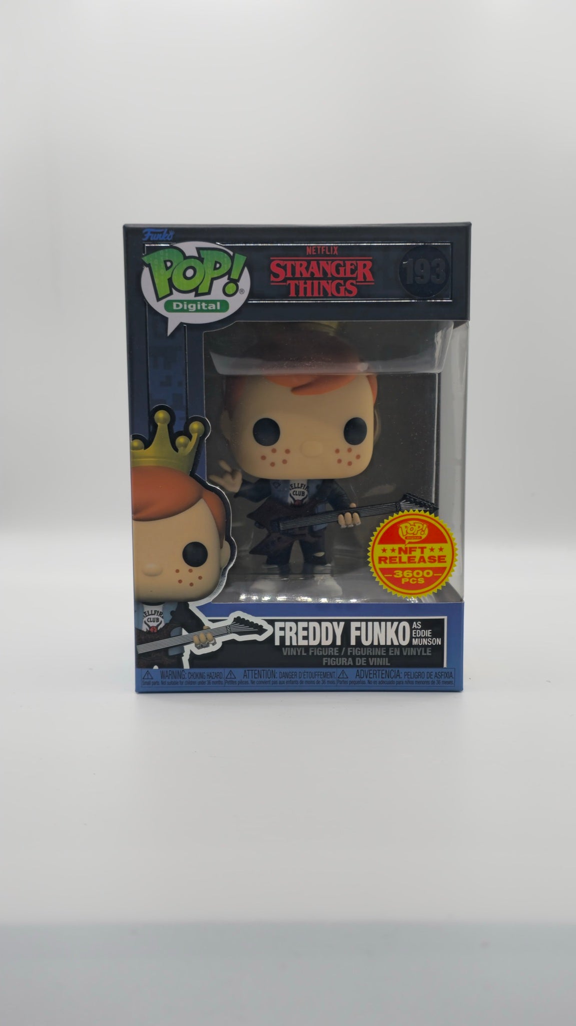 Funko Pop! Digital: Stranger Things - Freddy Funko as Eddie Munson #193 (NFT Release / 3600 PCS)