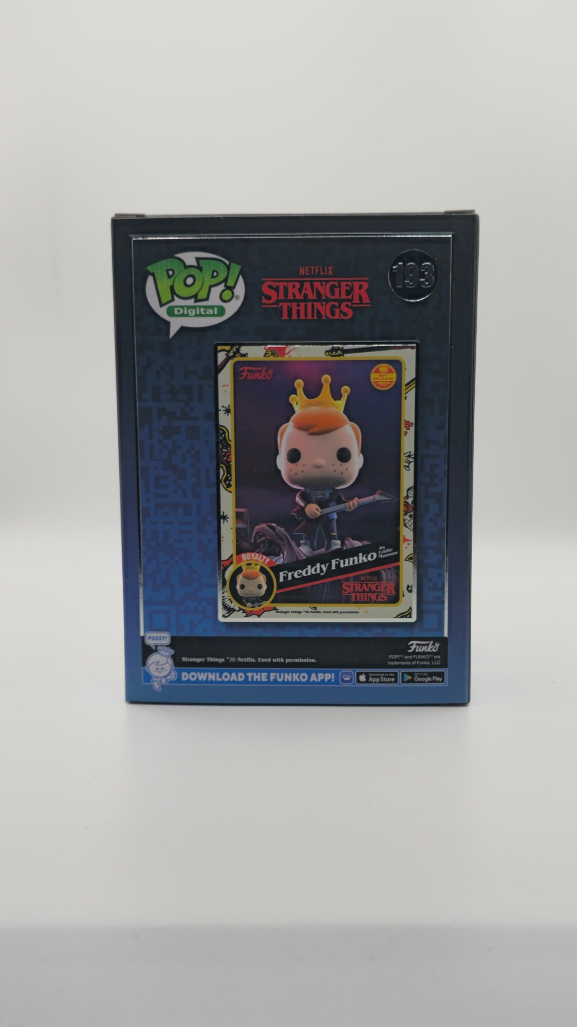 Funko Pop! Digital: Stranger Things - Freddy Funko as Eddie Munson #193 (NFT Release / 3600 PCS)
