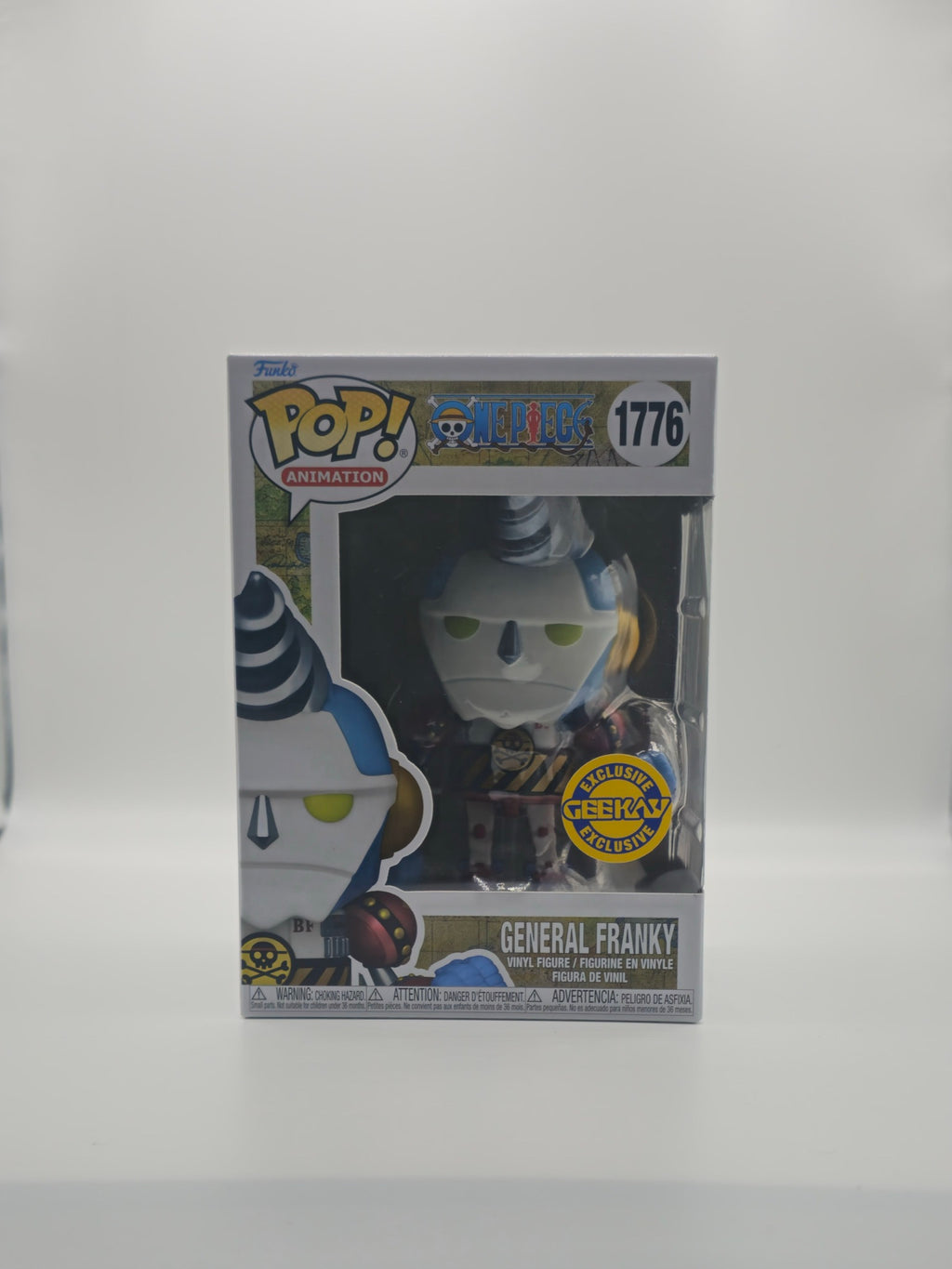 Funko Pop One Piece General Franky #1776 - front of box