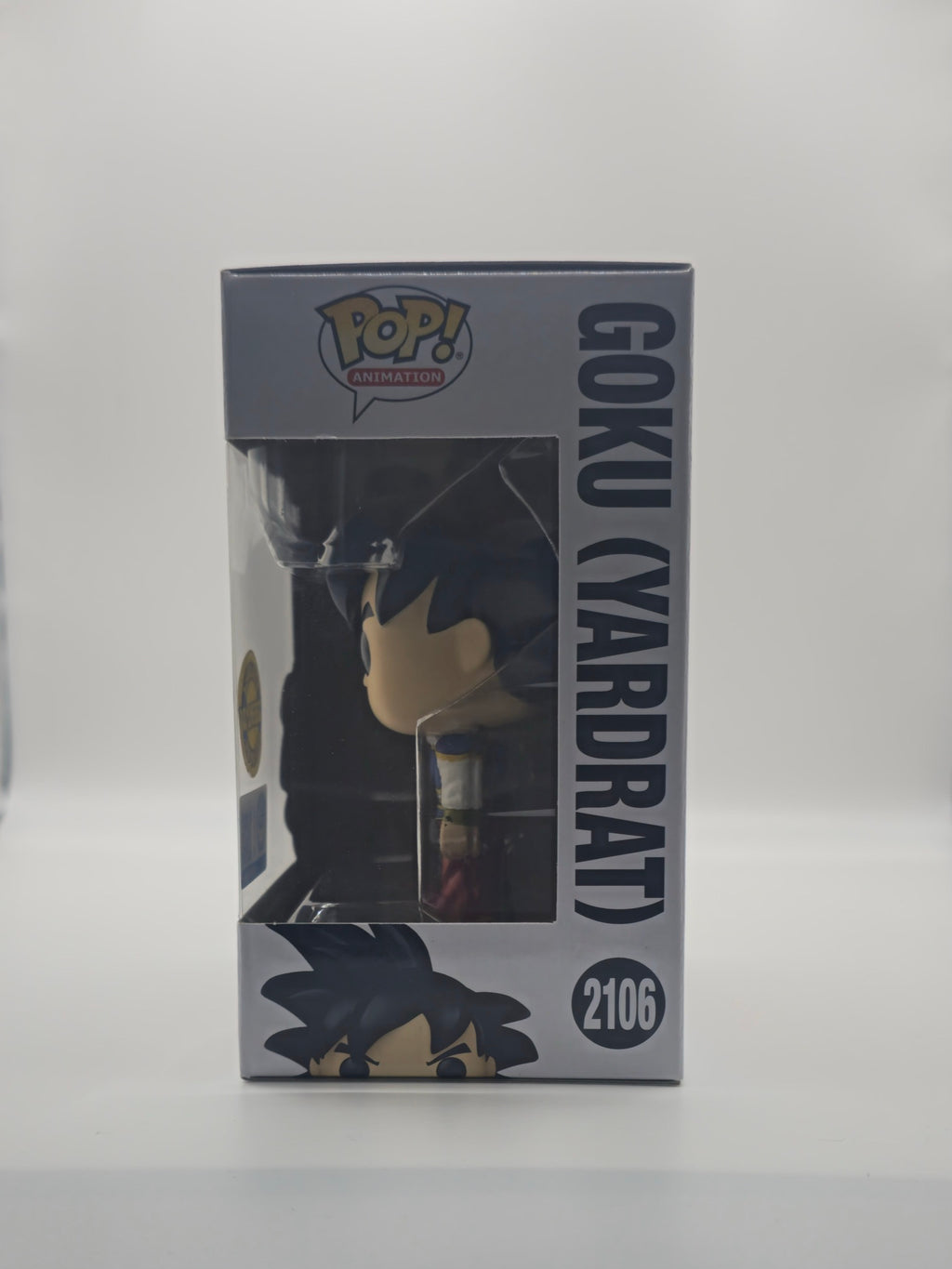 Funko Pop Goku Yardrat #2106 - side of box