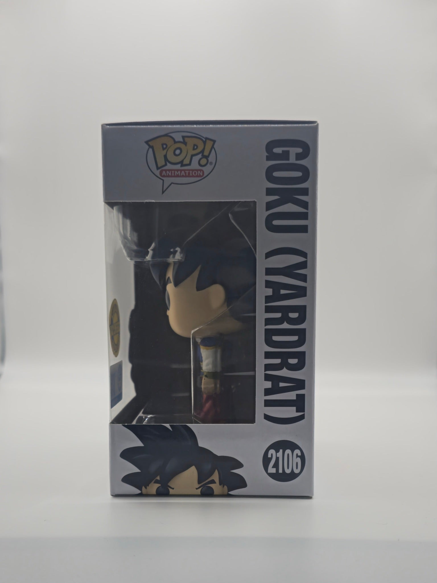 Funko Pop Goku Yardrat #2106 - side of box