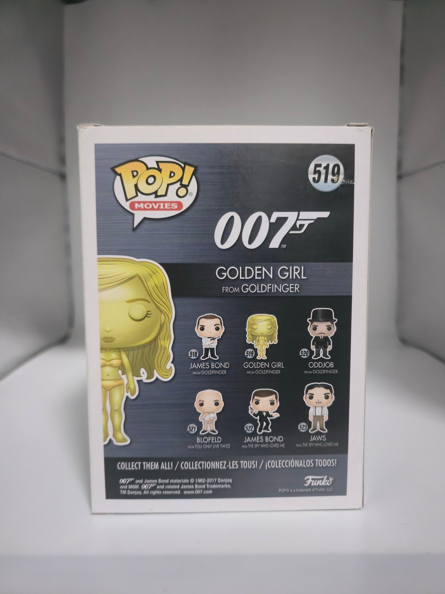 Funko Pop Golden Girl #519 - back of box