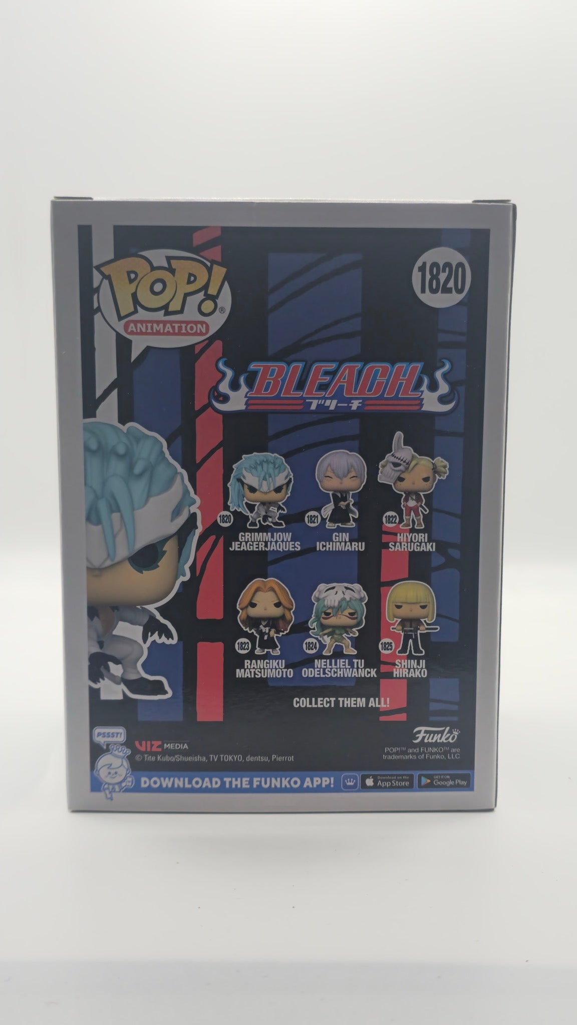 Grimmjow #1820 - back