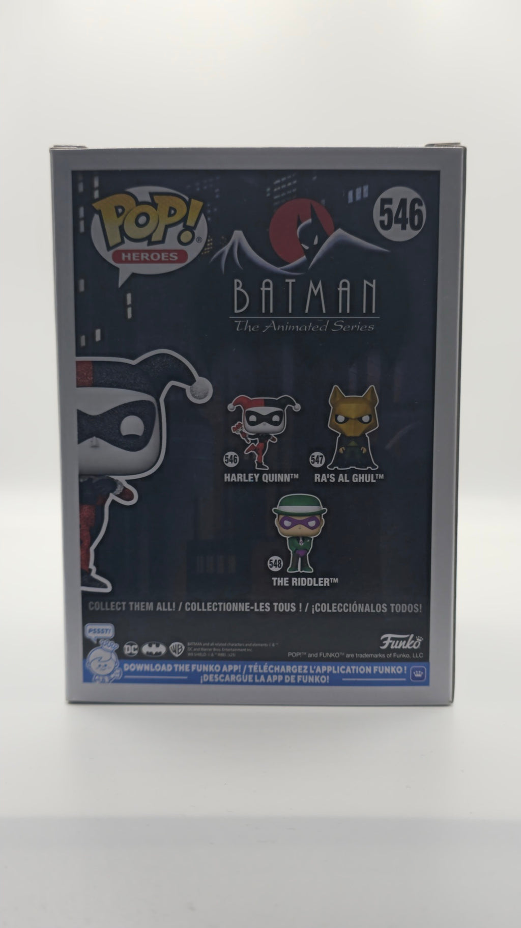 Funko Pop! Heroes: Batman The Animated Series - Harley Quinn #546 (Diamond Collection) (MEFCC 2025 Exclusive)