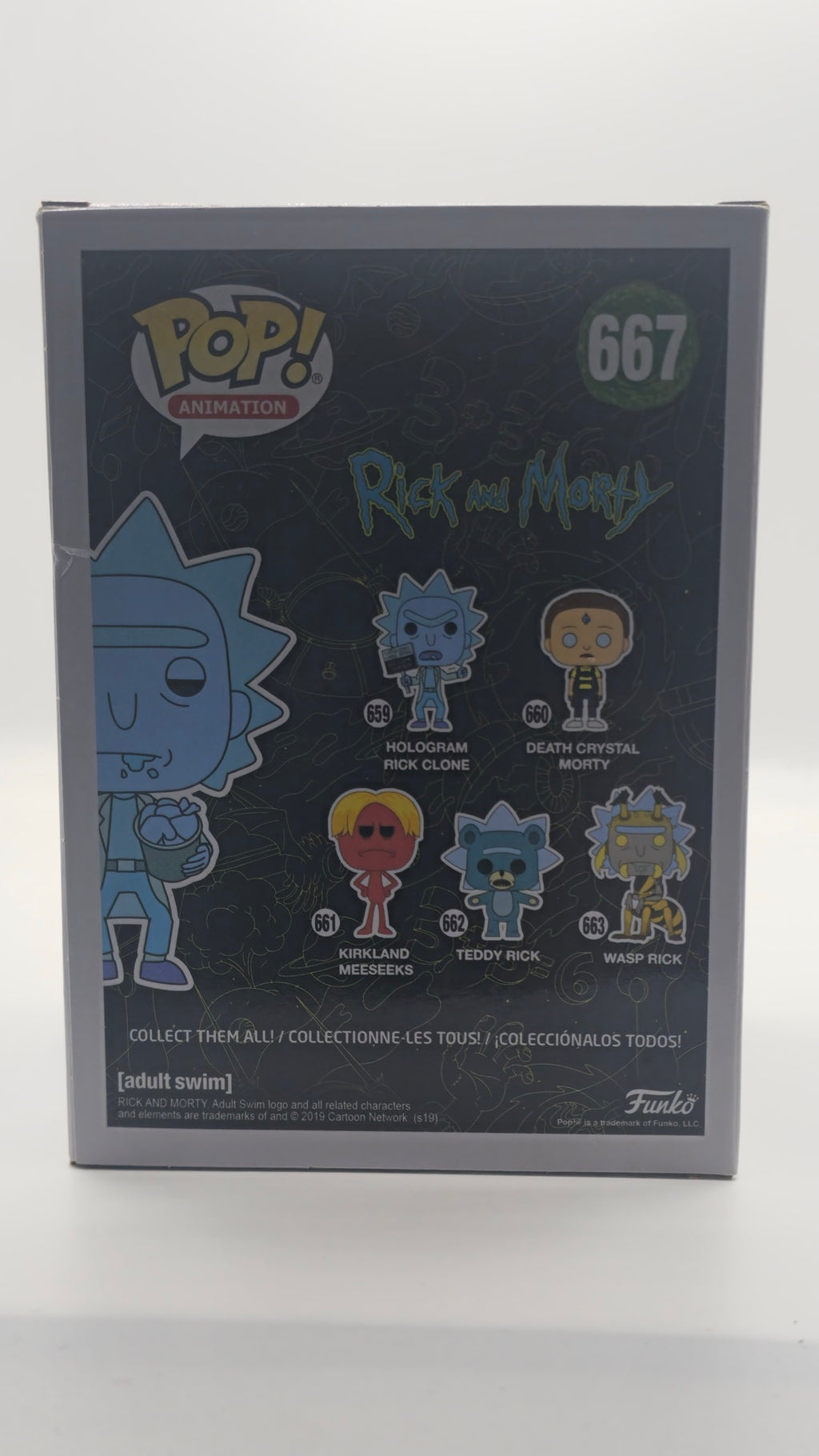 Hologram Rick #667 - back