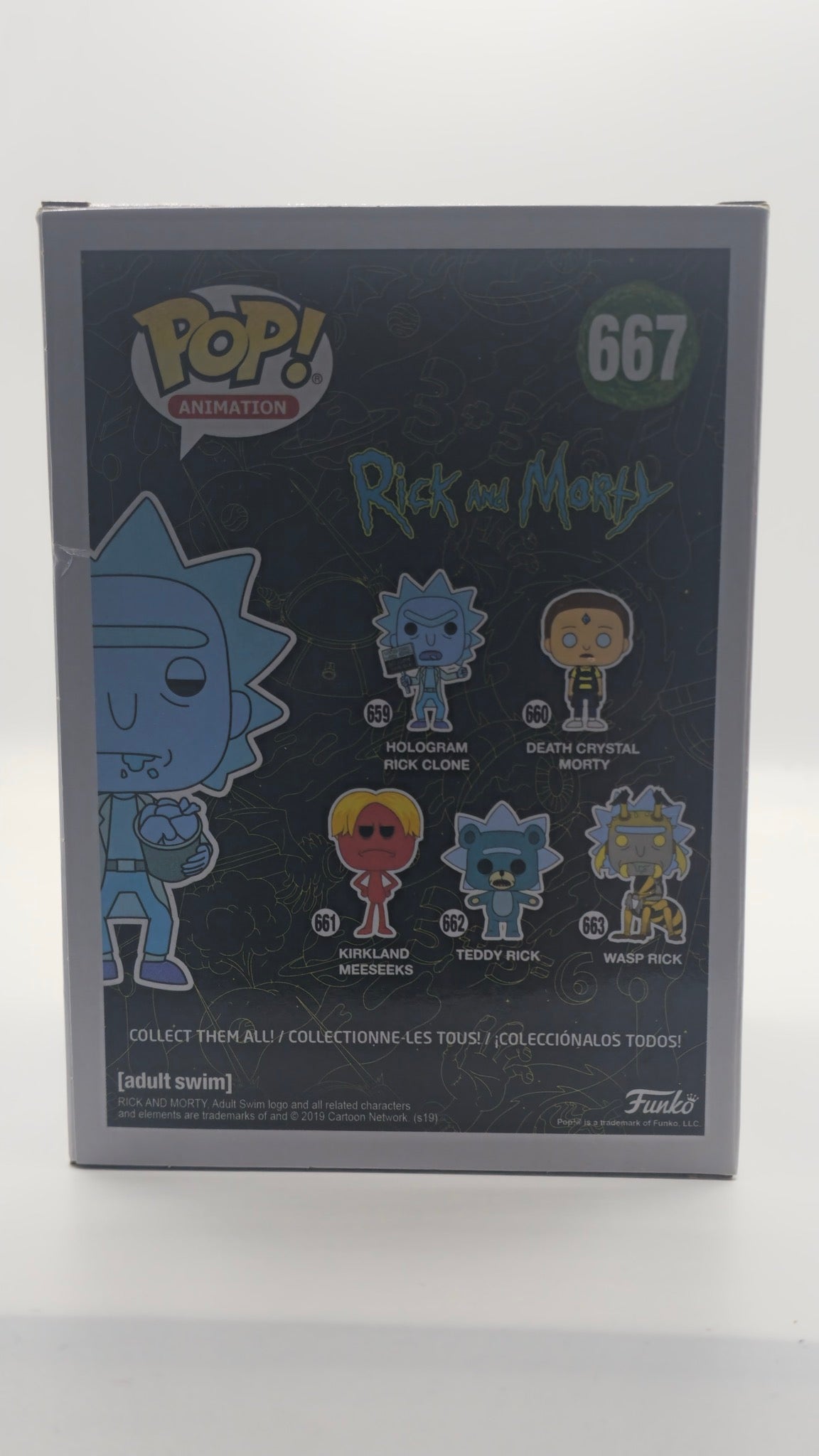 Hologram Rick #667 - back