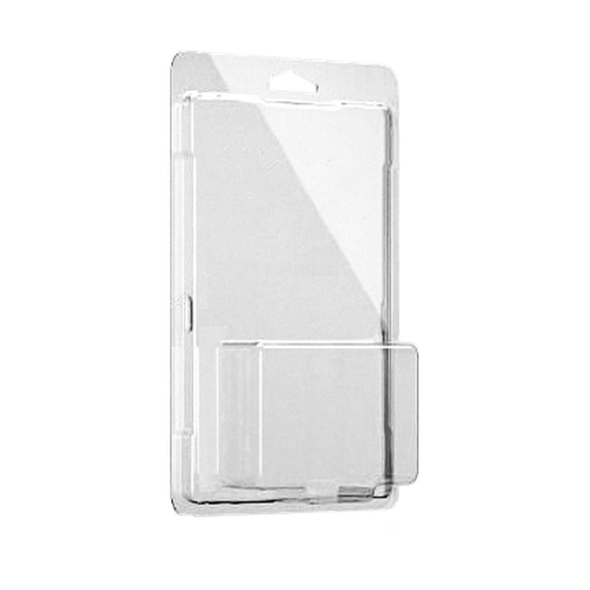 Clear protector case for long Hot Wheels mainline blister cards - same shape as the premium case but longer