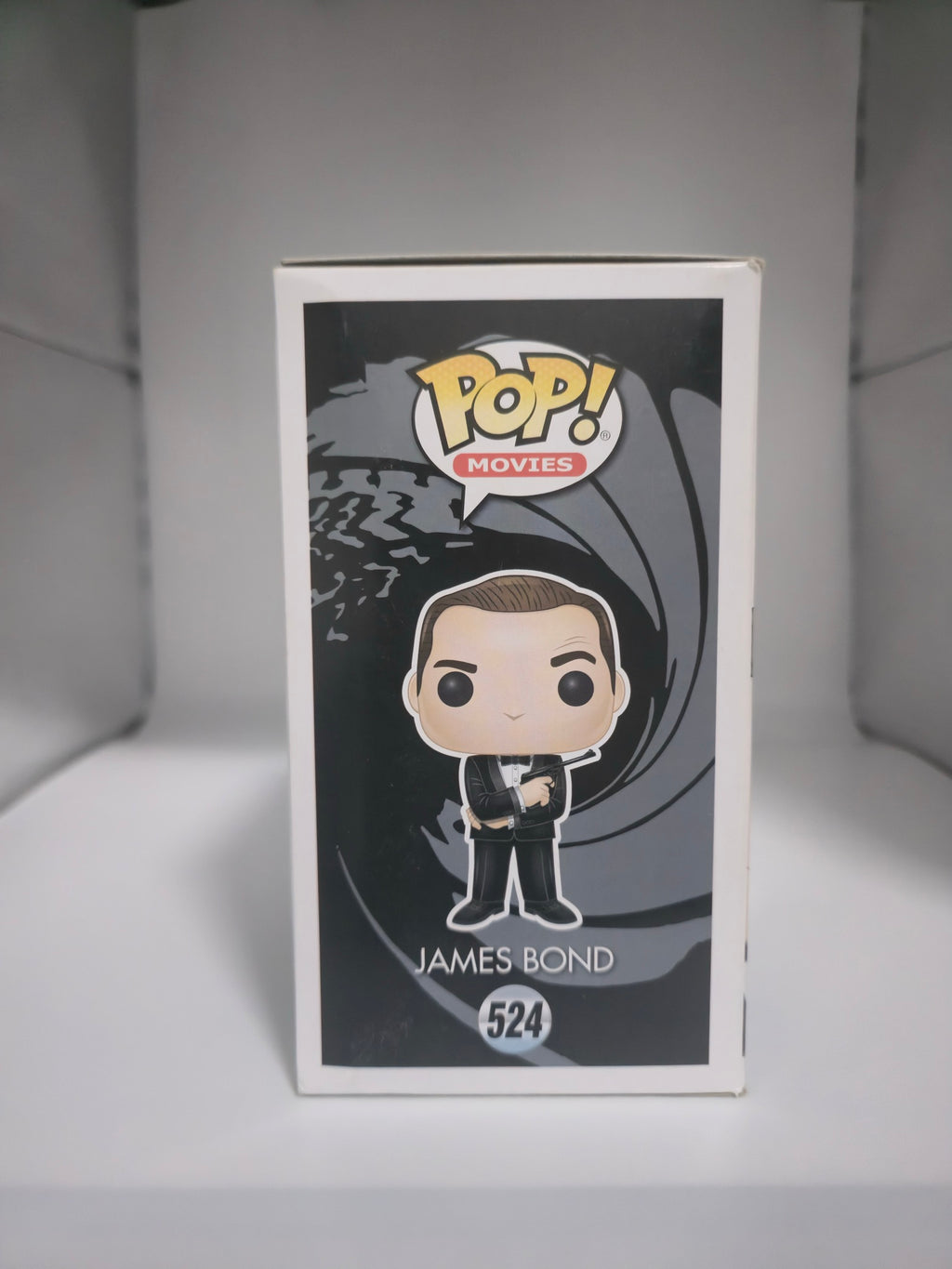 James Bond from Dr. No Funko Pop #524 other side of box