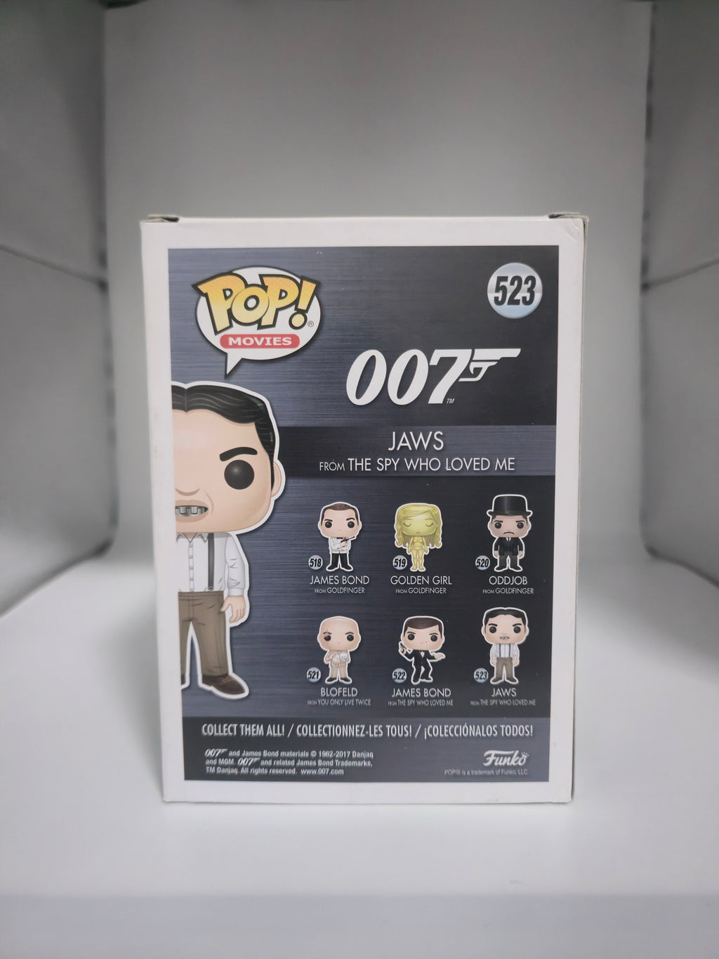 Funko Pop Jaws #523 - back of box