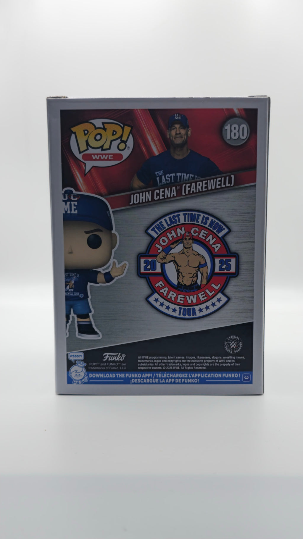Funko Pop! WWE: John Cena (Farewell) #180 (Funko Exclusive)