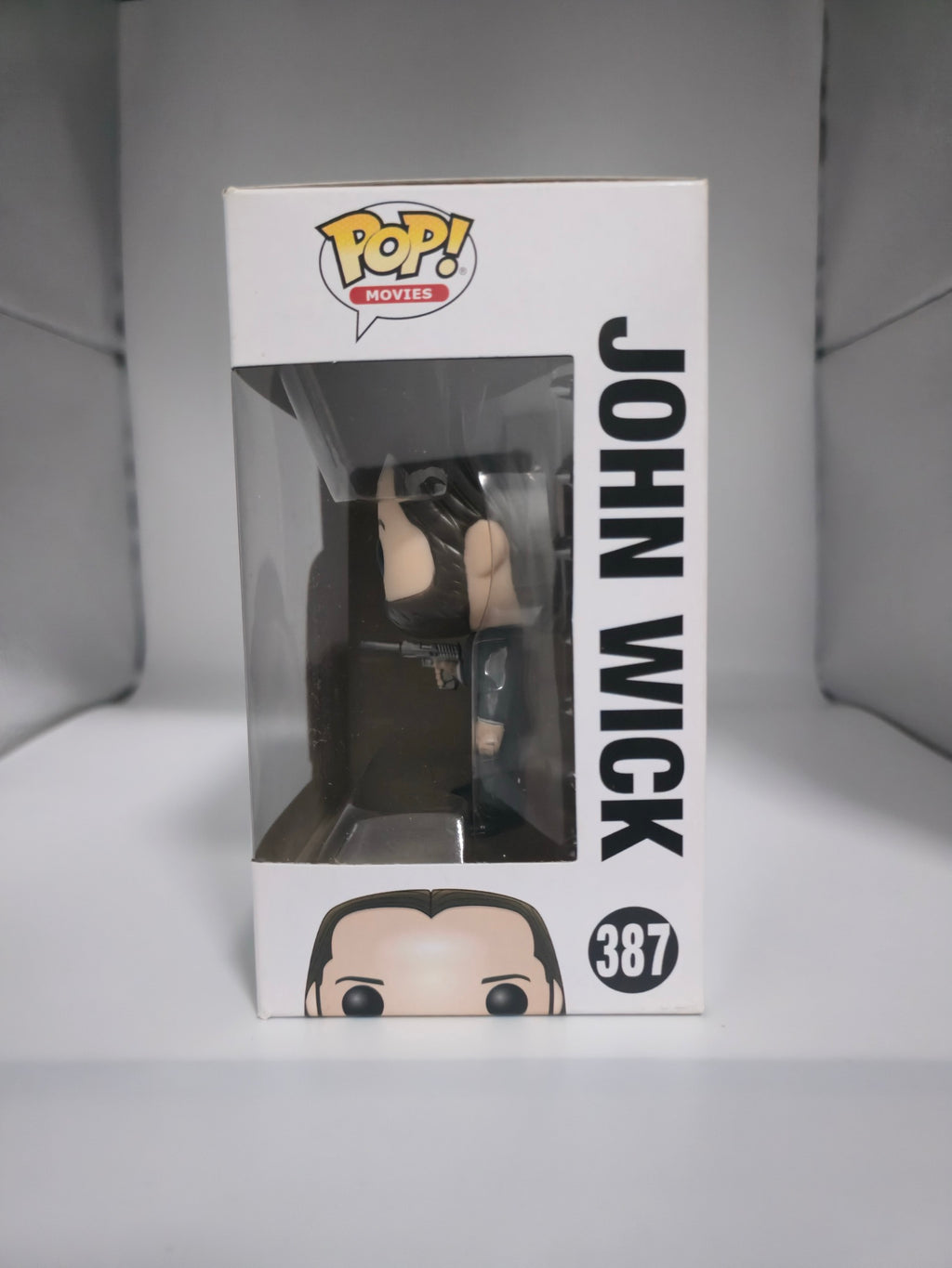 Funko Pop! John Wick #387 Chapter 2 side of box