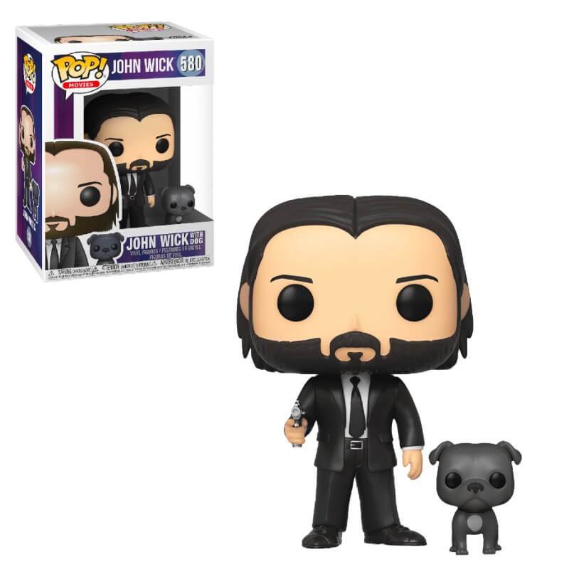 Funko Pop! John Wick with Dog #580