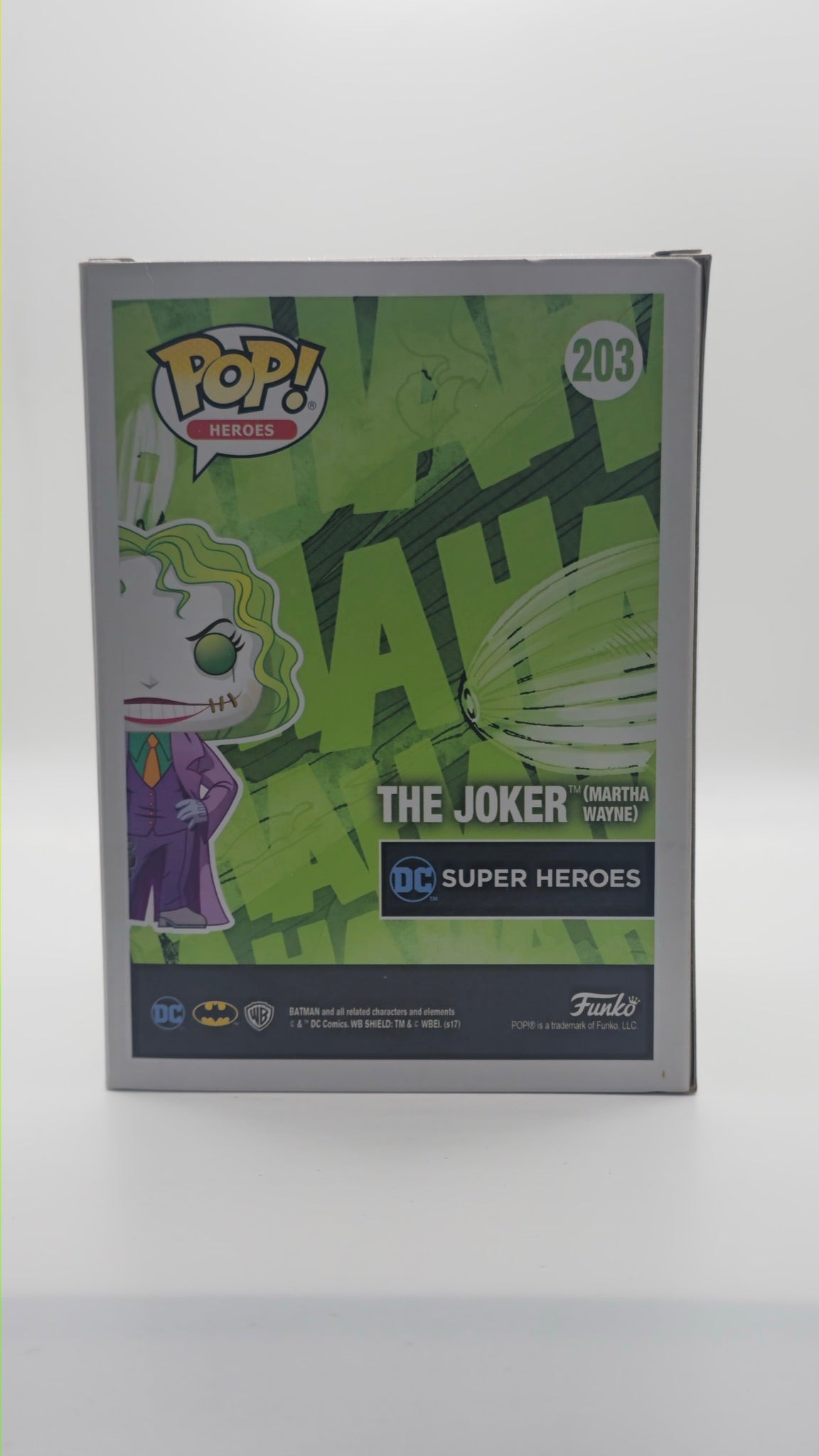 The Joker Martha Wayne #203 - back