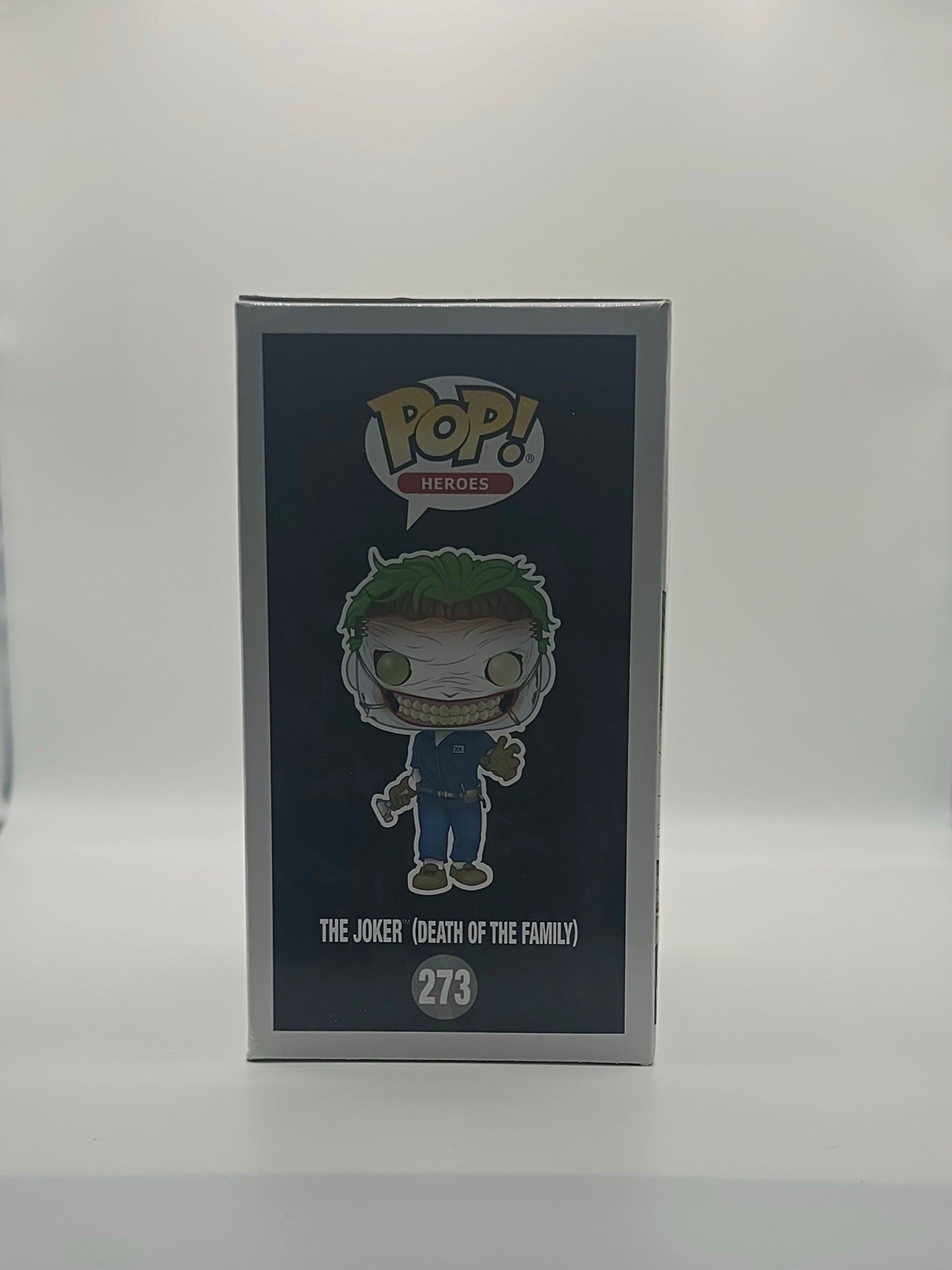 Funko Pop Joker #273 - side of box