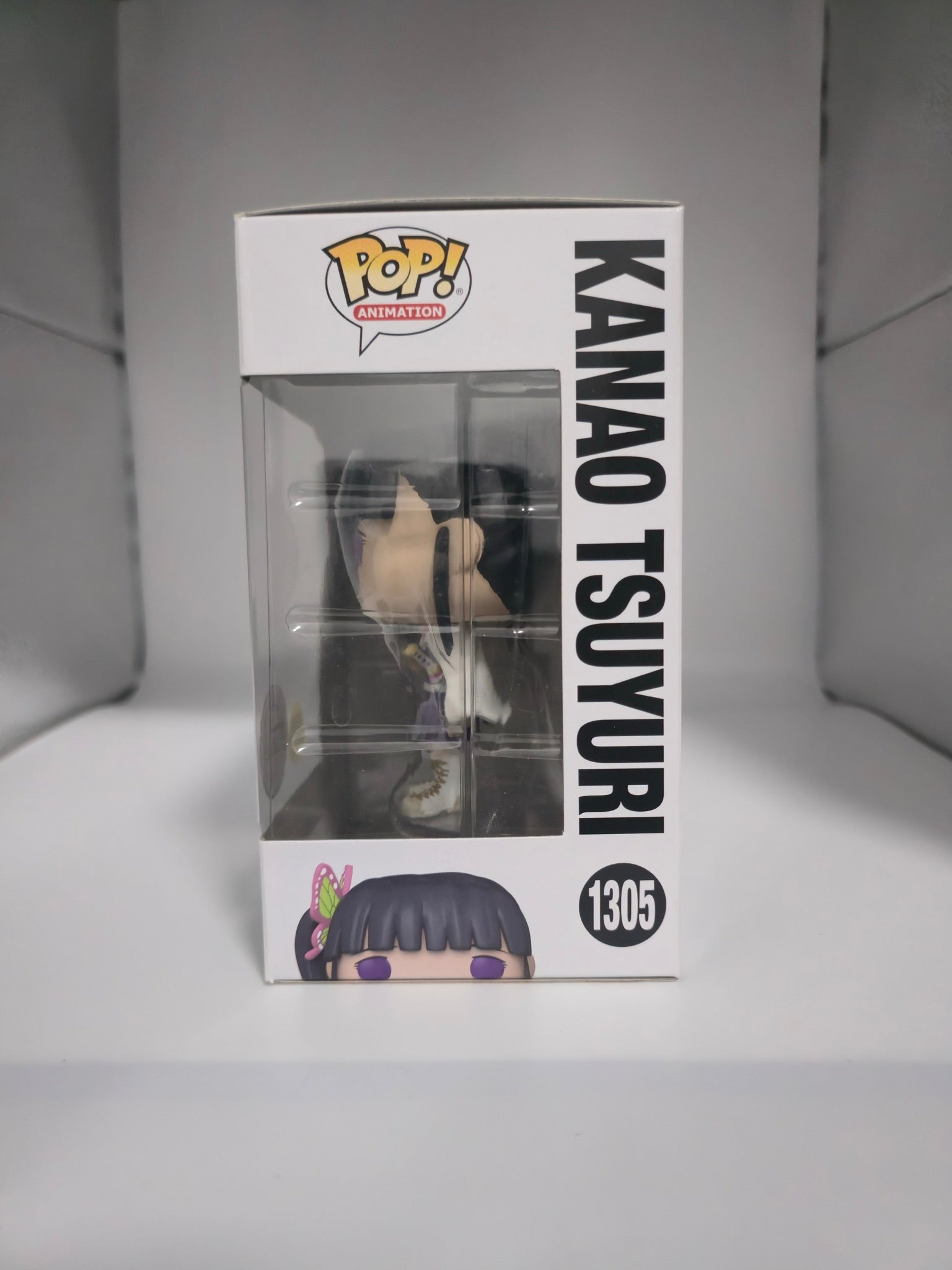 Kanao Tsuyuri Demon Slayer Funko Pop #1305 side of box
